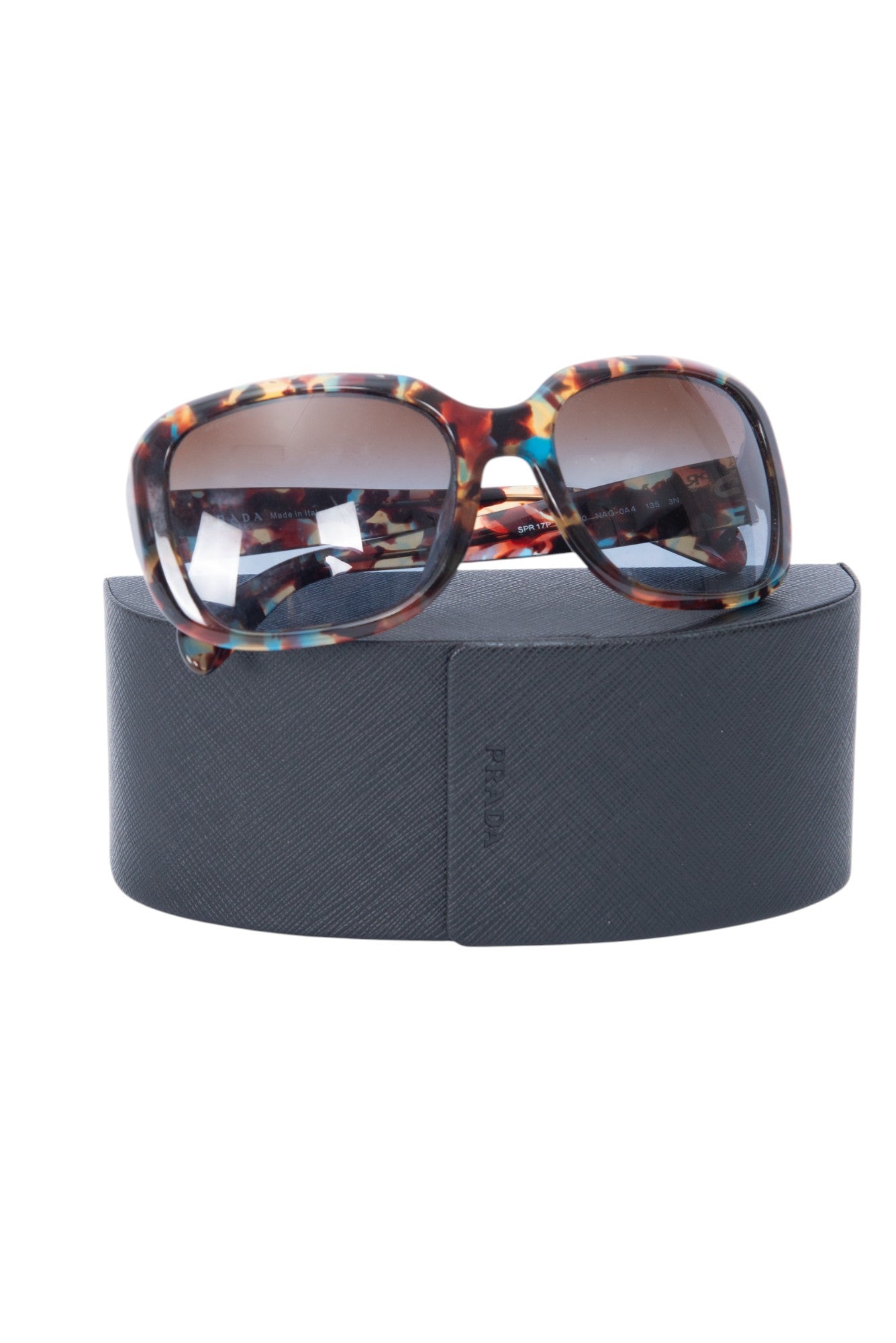 PRADA Blue Tortoiseshell SPR 17P Sunglasses
