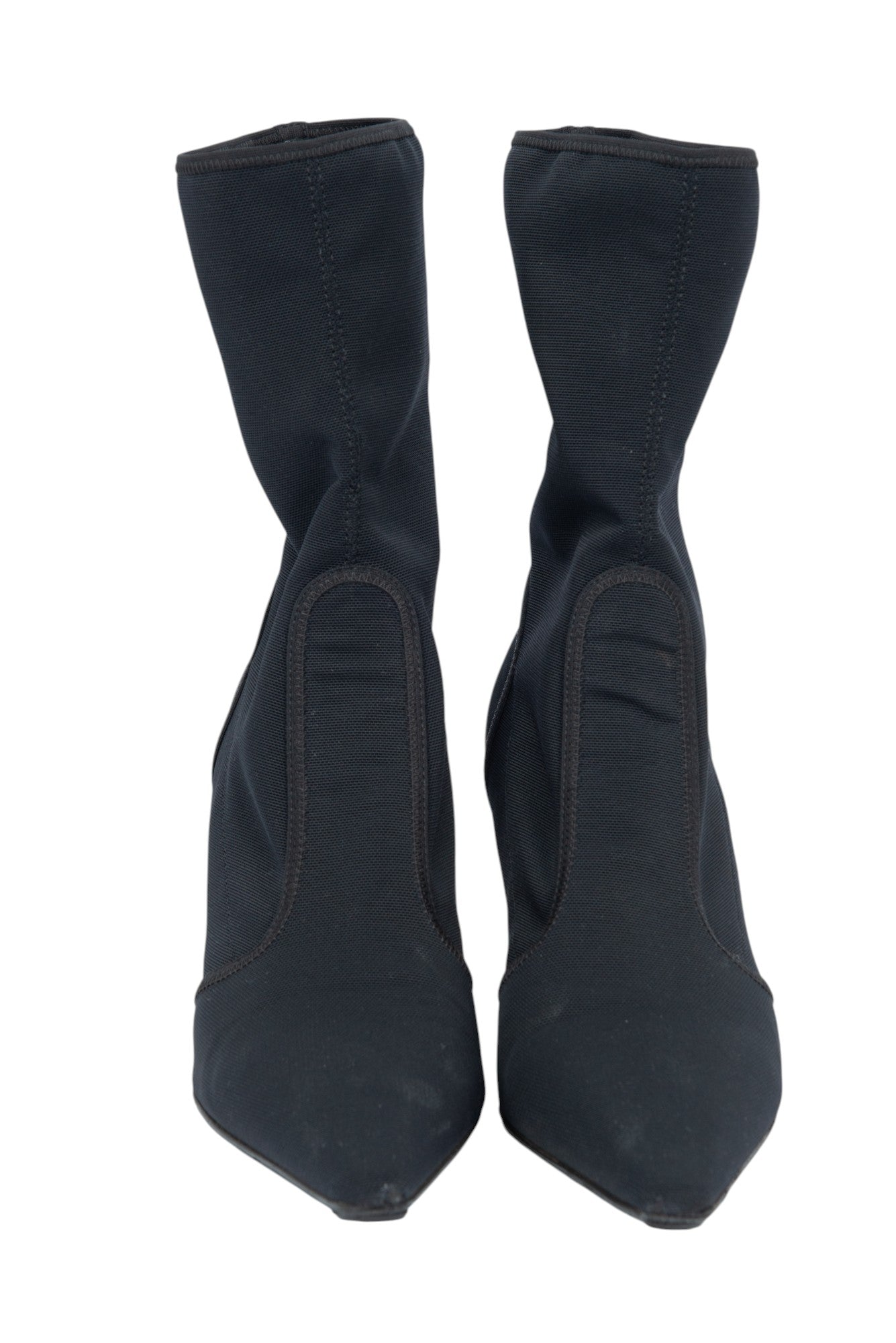 CHRISTIAN DIOR Black Etoile Boots Size 38 US 8