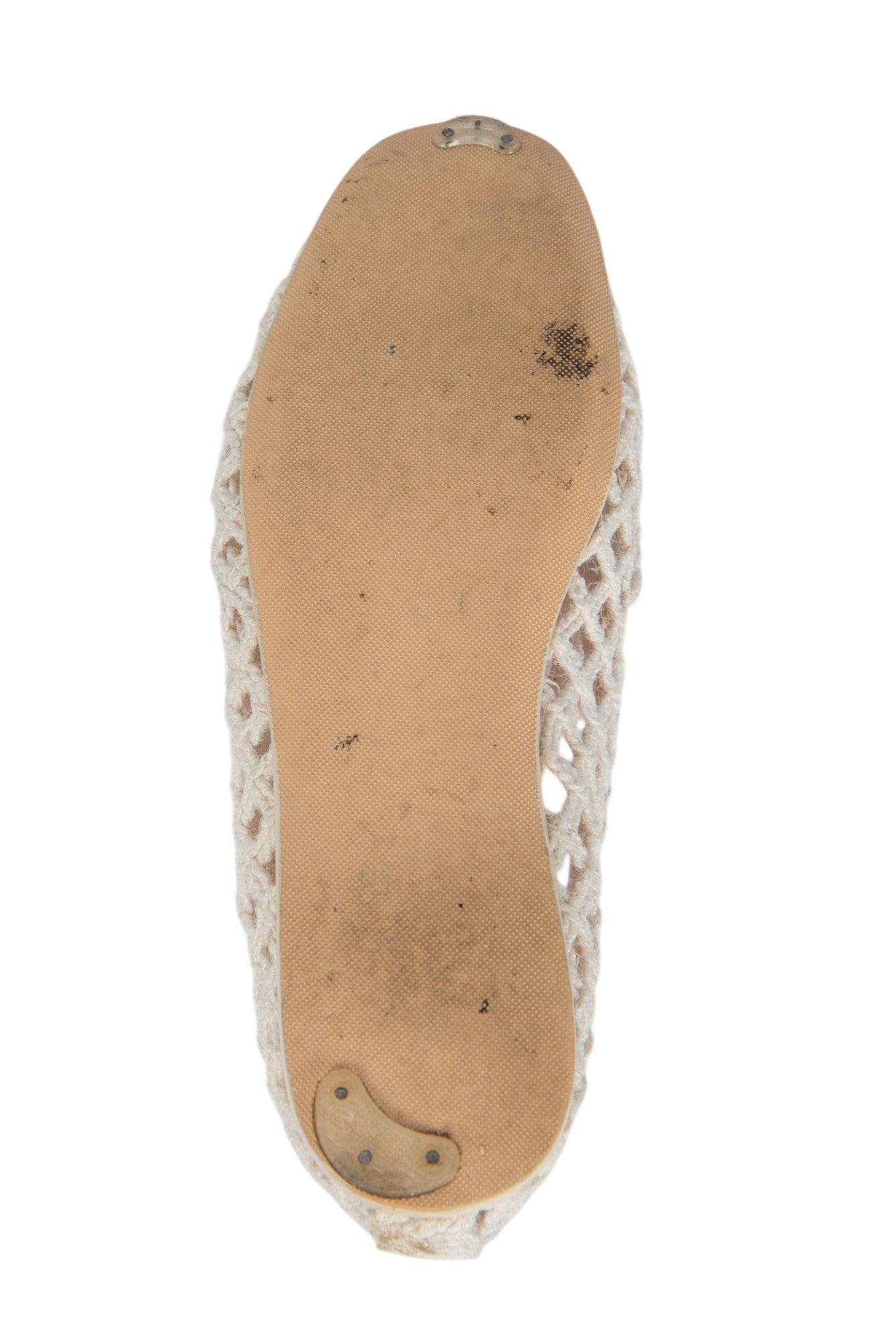 CHANEL White Raffia Braided CC Mocassin Loafers Size 38 US 8