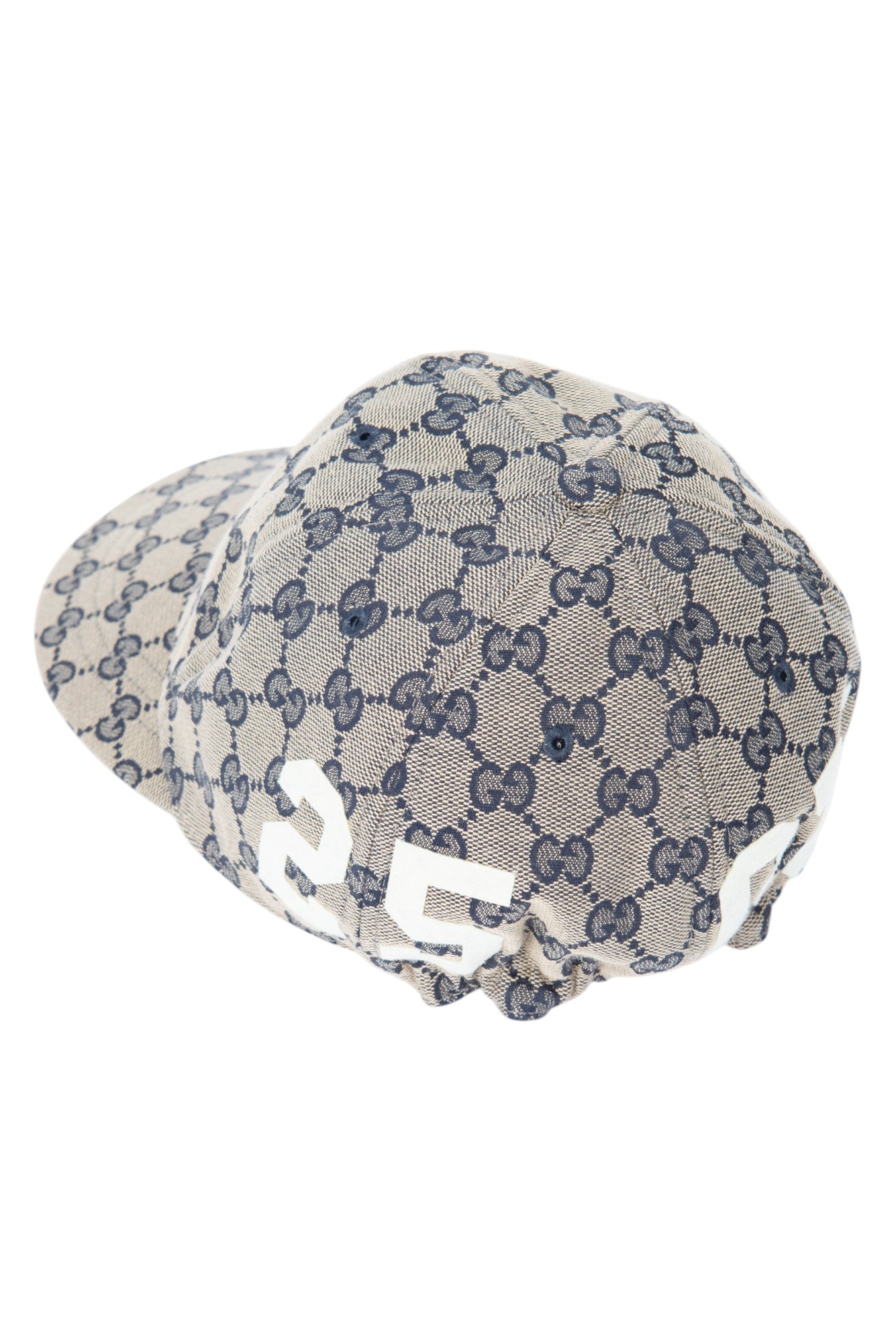 GUCCI Beige Cotton GG Canvas Baseball Cap Size L