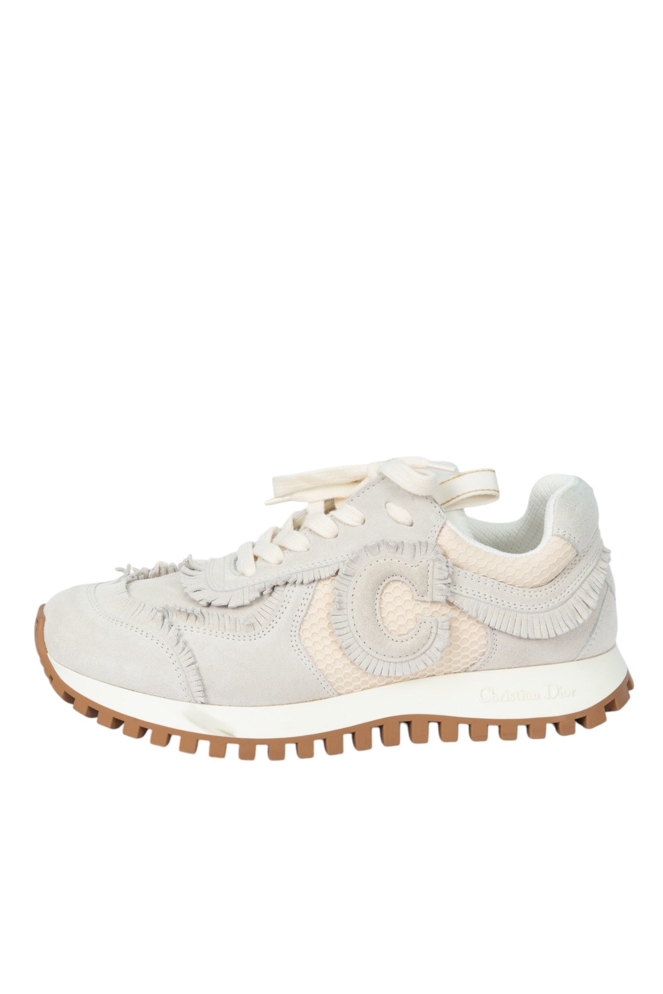 CHRISTIAN DIOR Suede C'Est Dior Sneakers Size 37.5 US 7.5