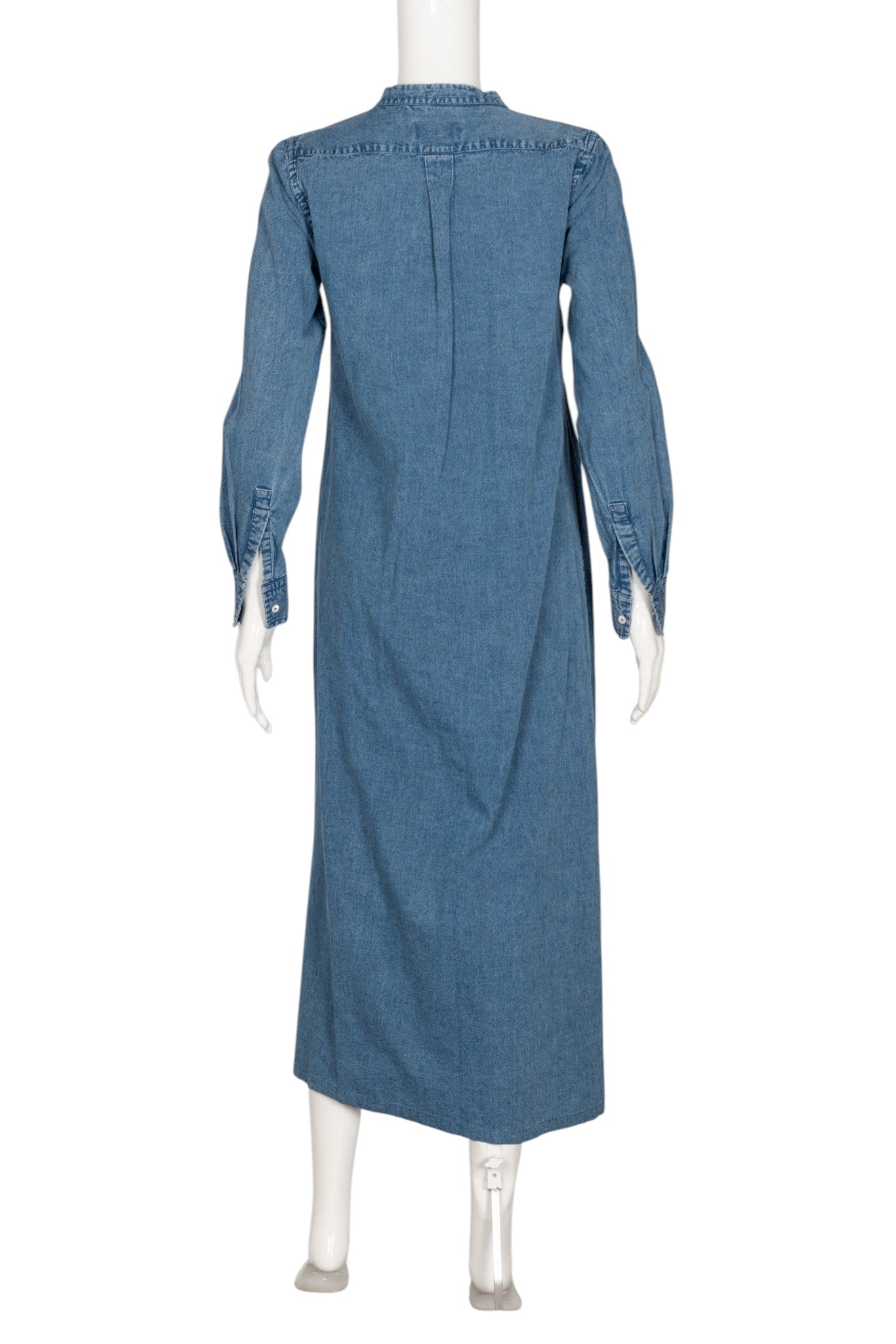 NILI LOTAN Deep Indigo Blue Denim Jasper Dress Size XS