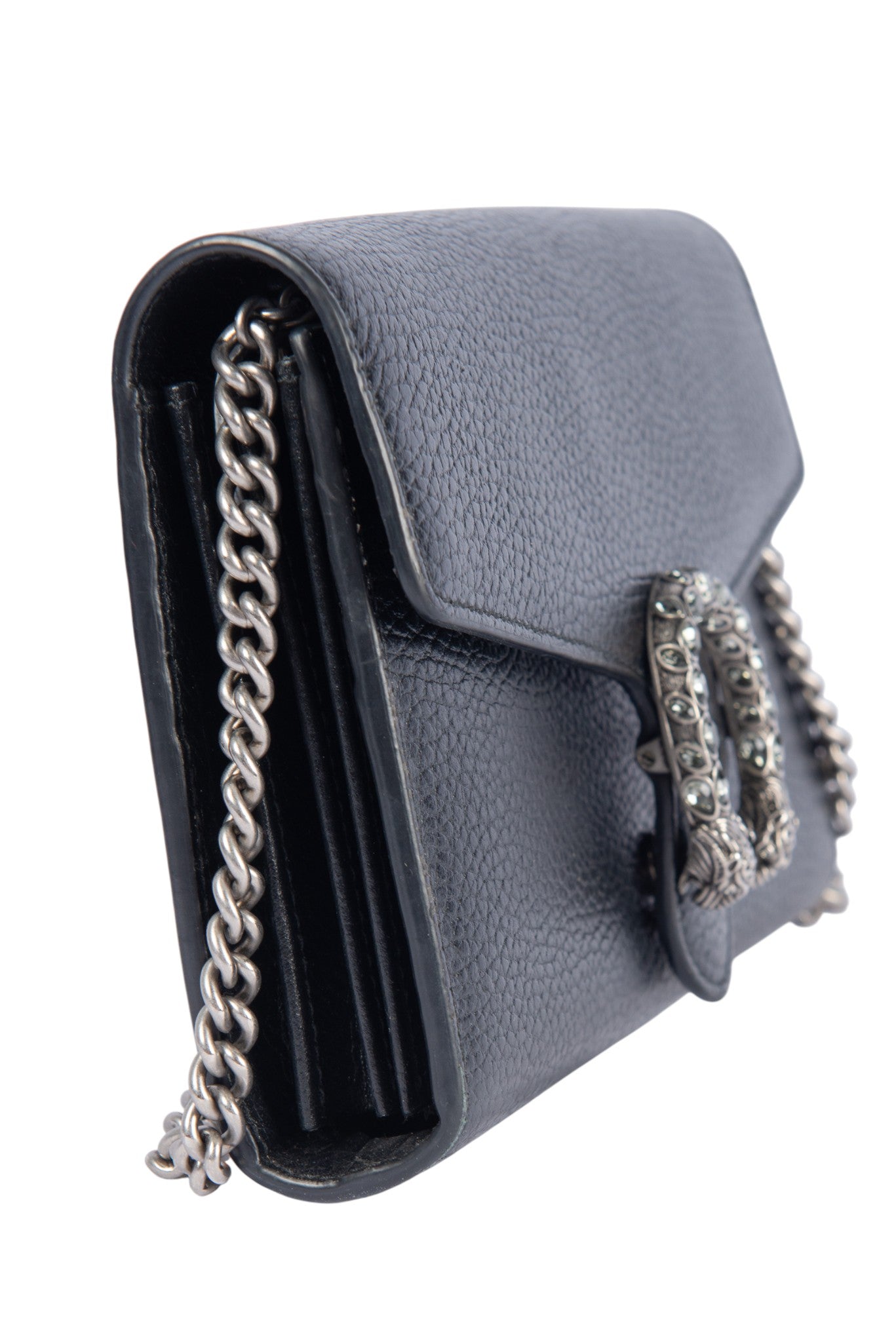 GUCCI Black Dionysus Crossbody Bag