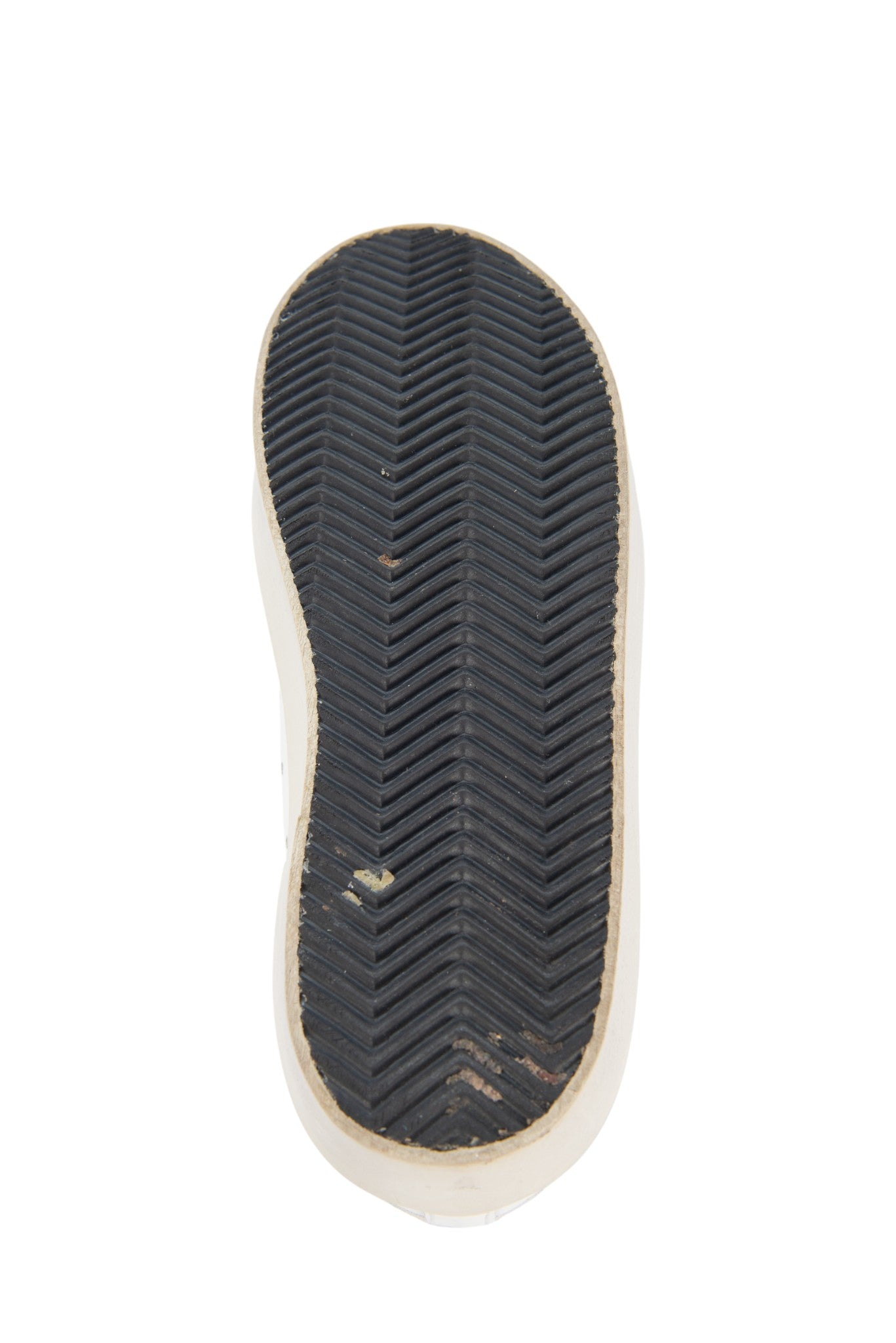 GOLDEN GOOSE Hi Star White Leather Platform Sneakers Size 37