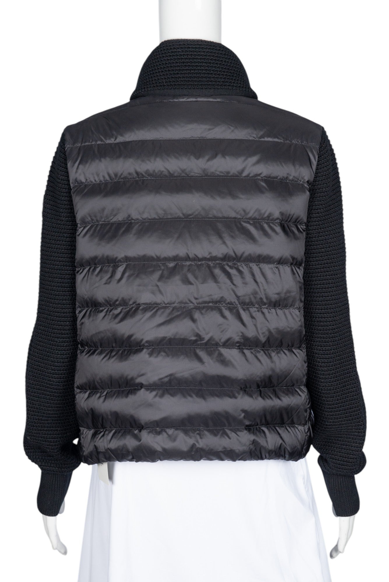 MONCLER Knit Puffer Down Jacket Size L