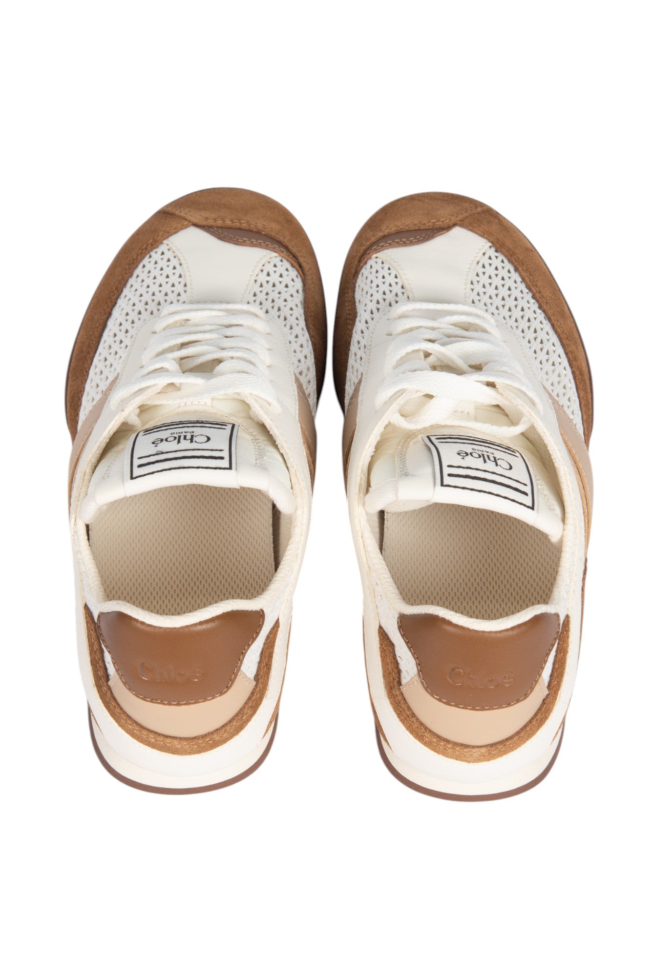 CHLOE Kick Lace Up Sneakers Size 37