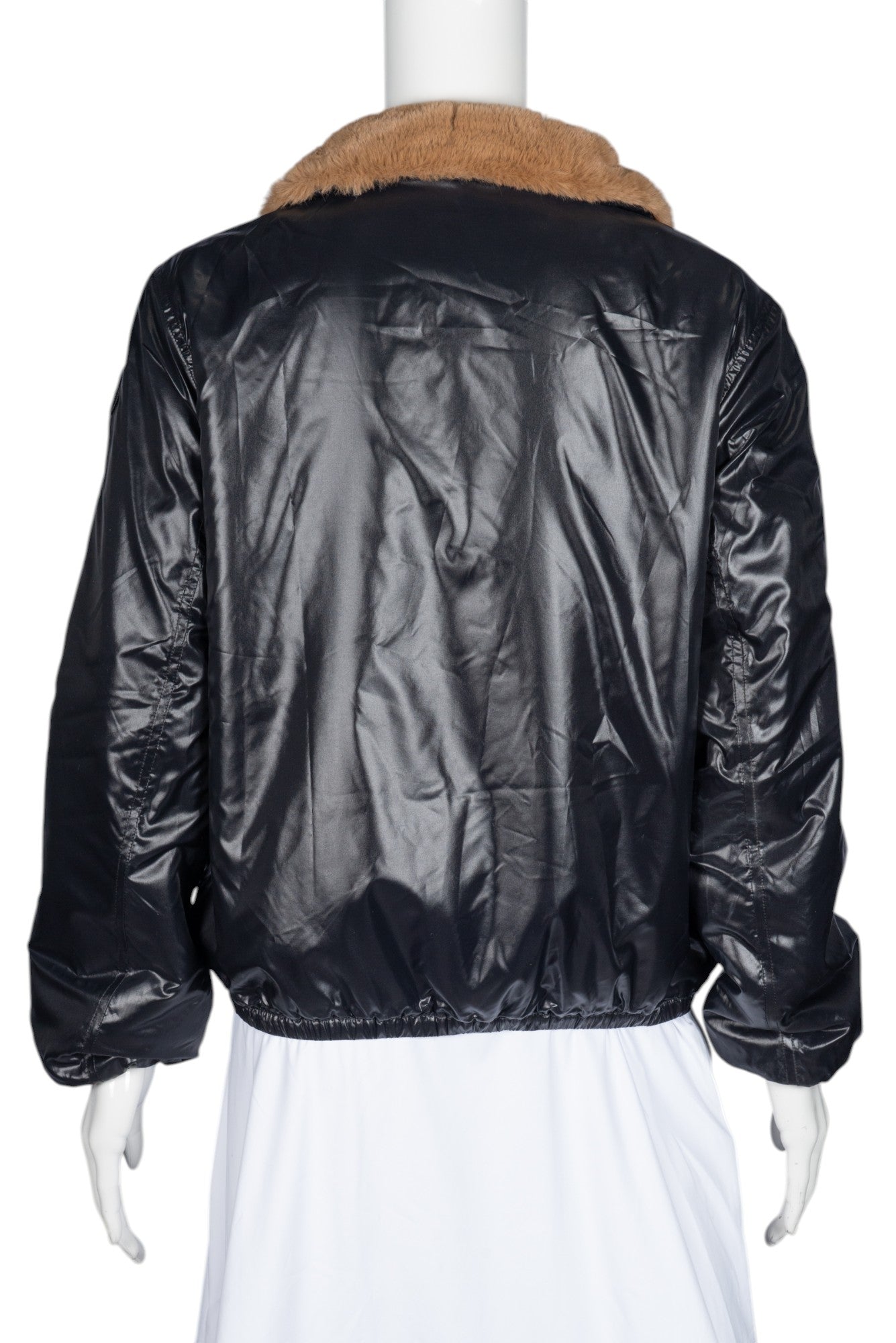 MONCLER Reversible Fleece Puffer Jacket Size S