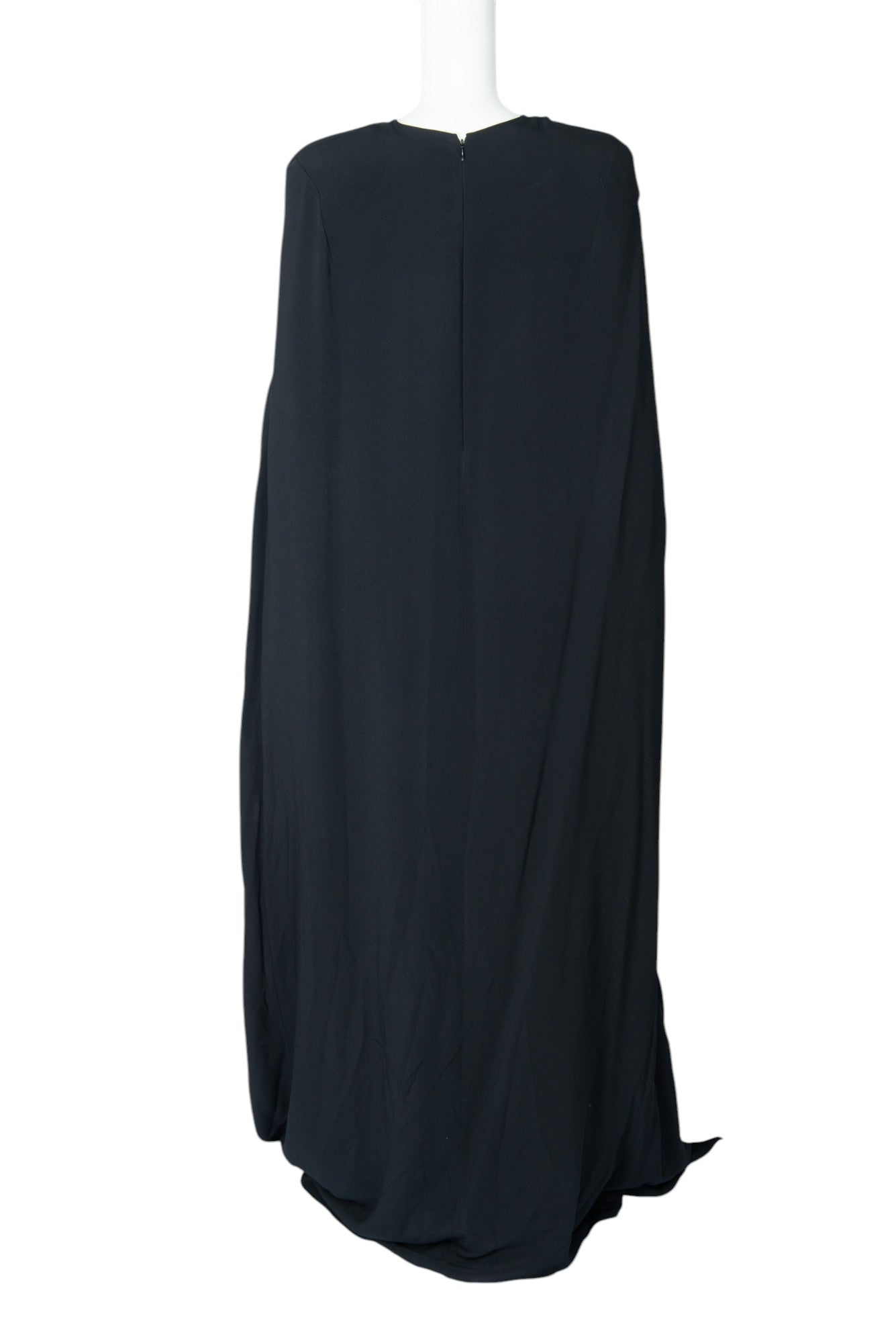 STELLA MCCARTNEY Black Cape Maxi Evening Gown Size 38 US 2