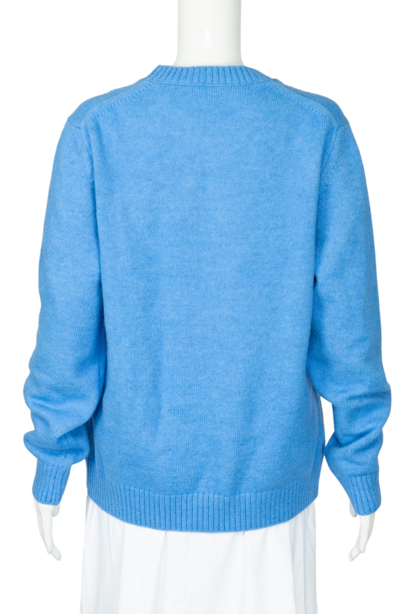 N°21 Blue Crystal Embellished Sweater Size 46 US L