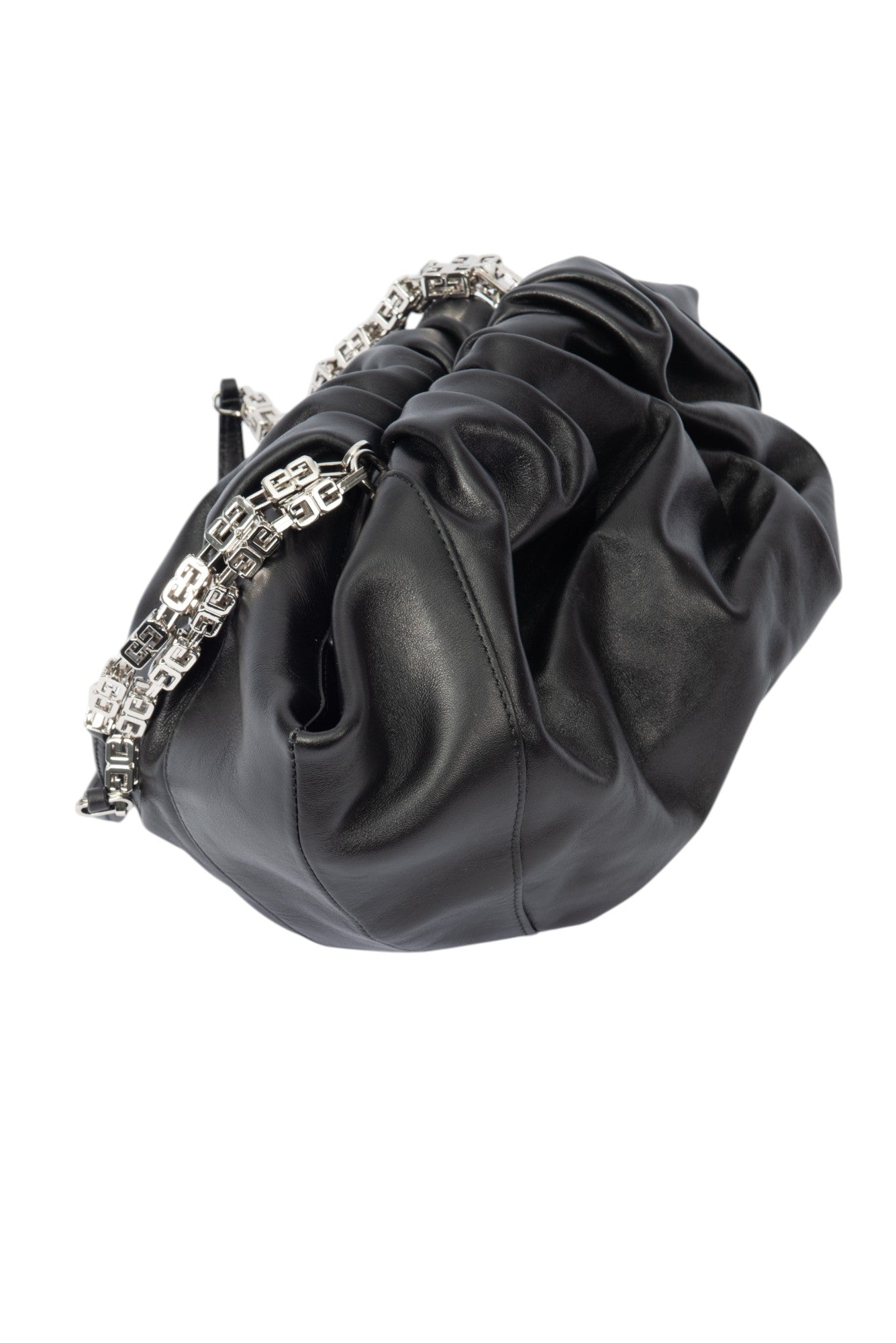 GIVENCHY Black Calfskin Kenny Shoulder Bag