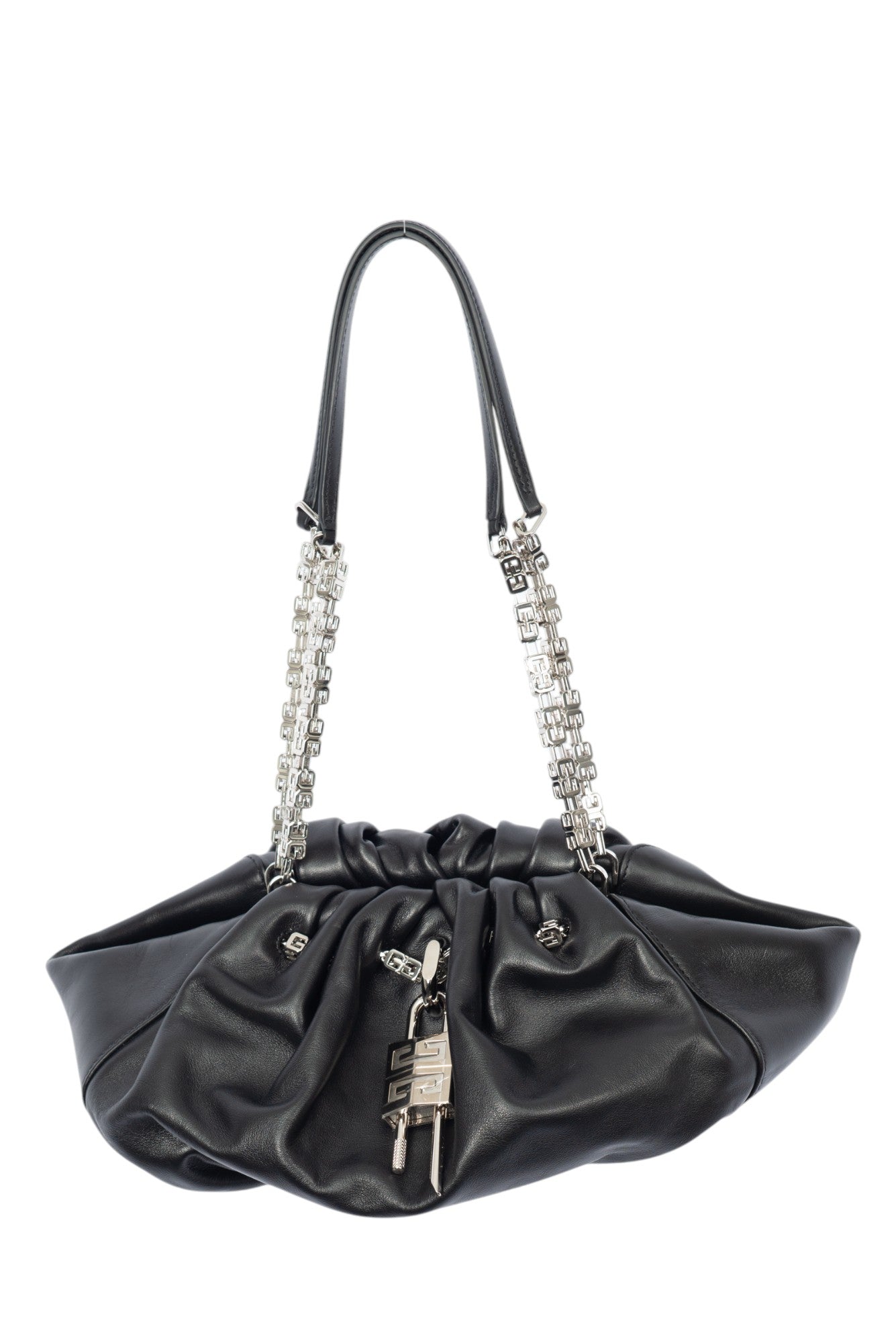 GIVENCHY Black Calfskin Kenny Shoulder Bag