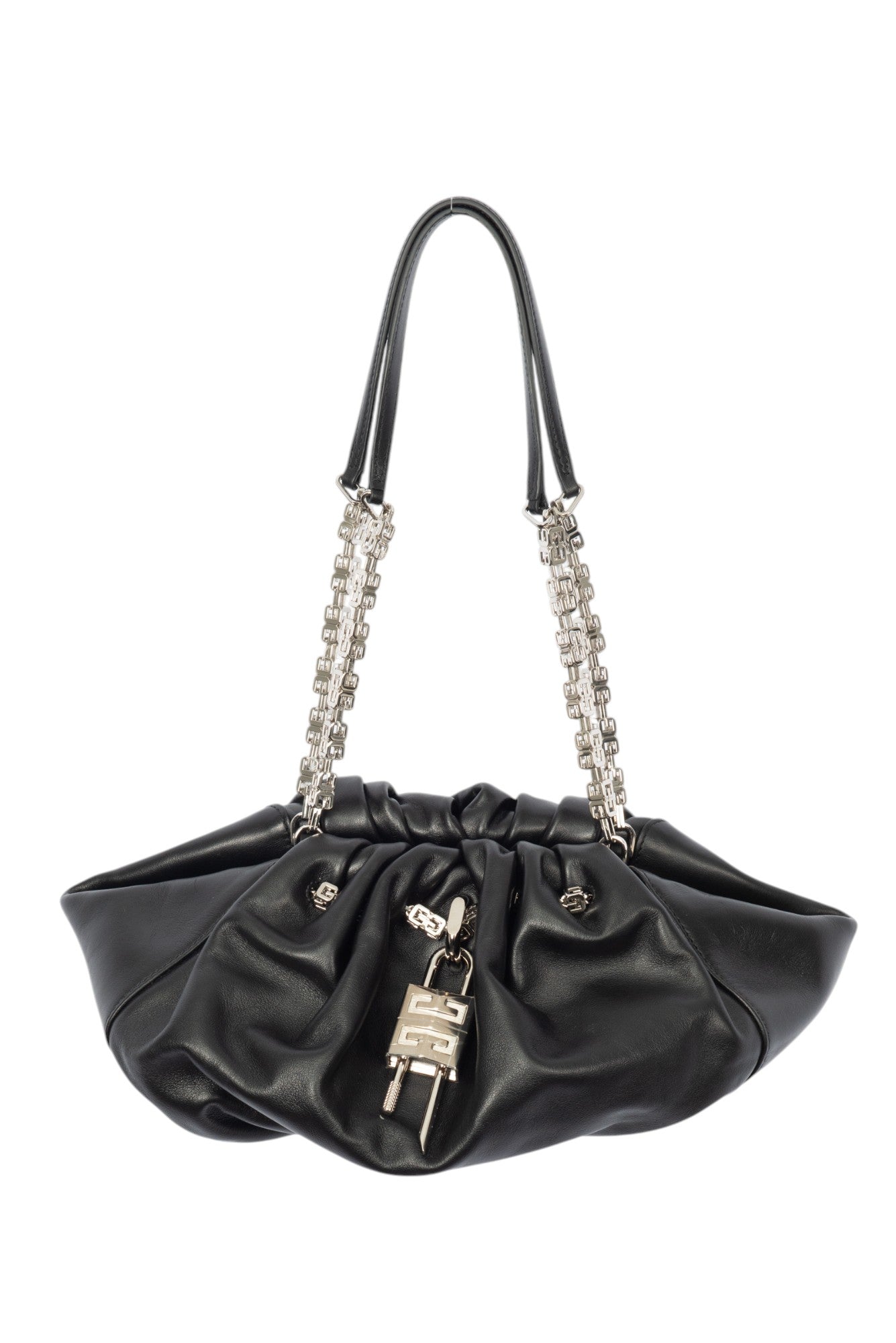 GIVENCHY Black Calfskin Kenny Shoulder Bag