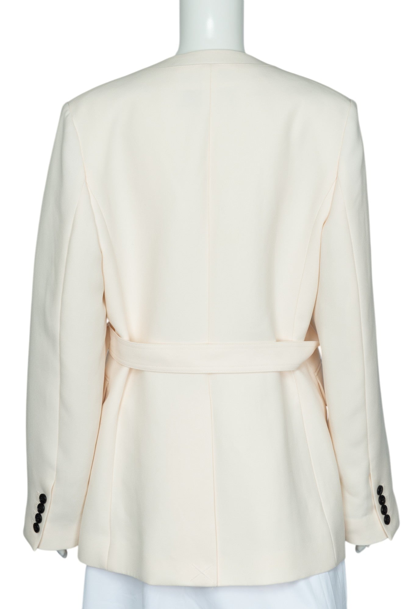3.1 PHILLIP LIM Ivory Cady Wrap Belted Blazer Size 2