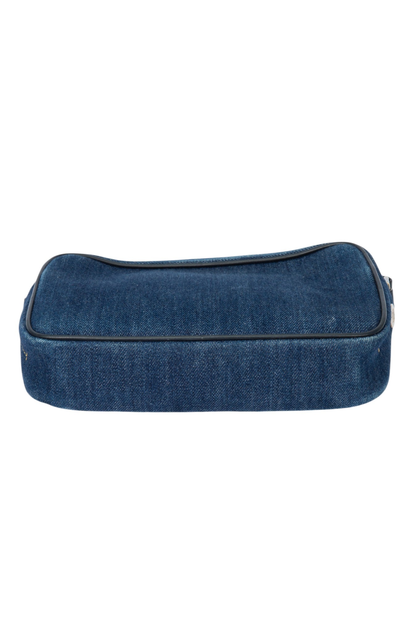 GIVENCHY Blue Denim Logo Bond Camera Bag