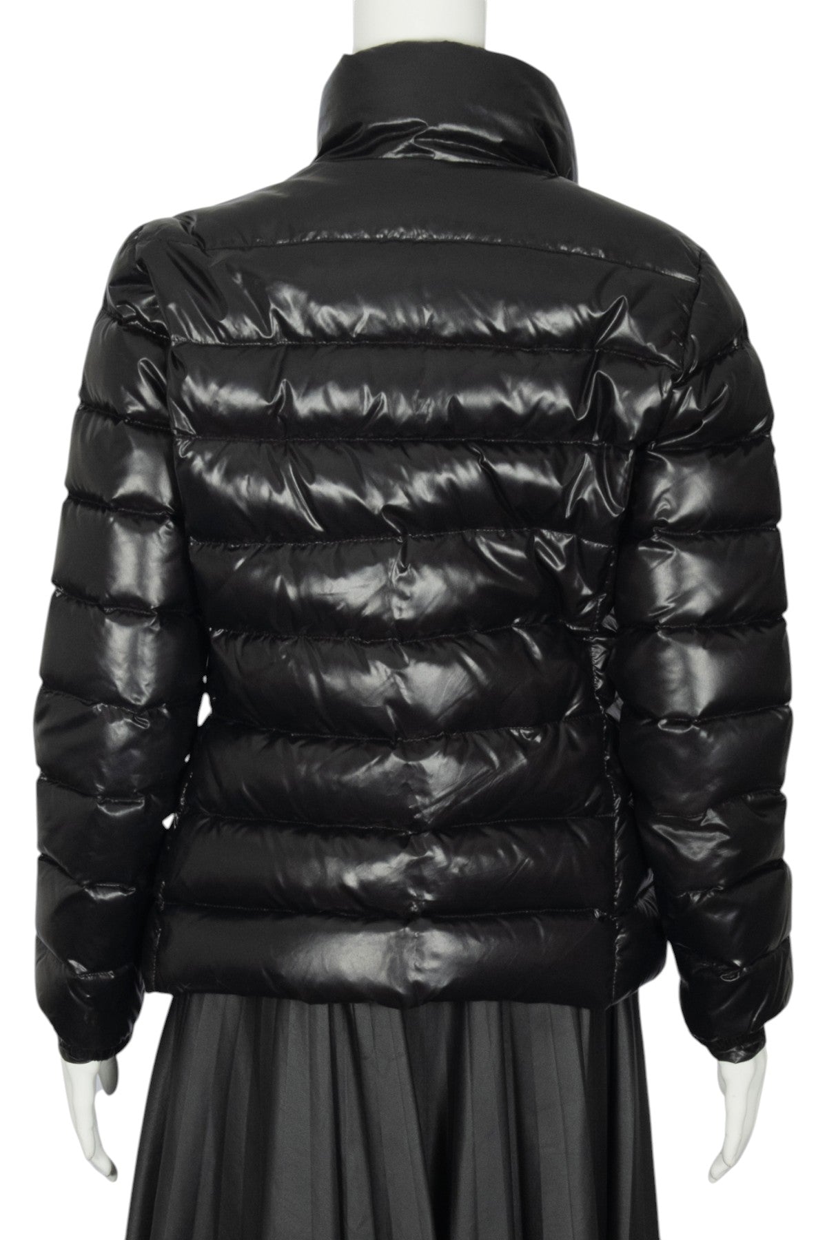 MONCLER Black Down Padded Puffer Jacket Size L