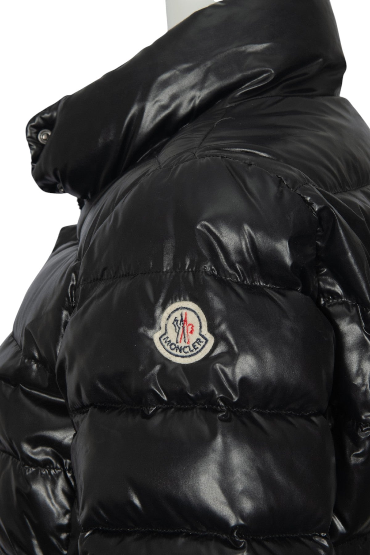 MONCLER Black Down Padded Puffer Jacket Size L