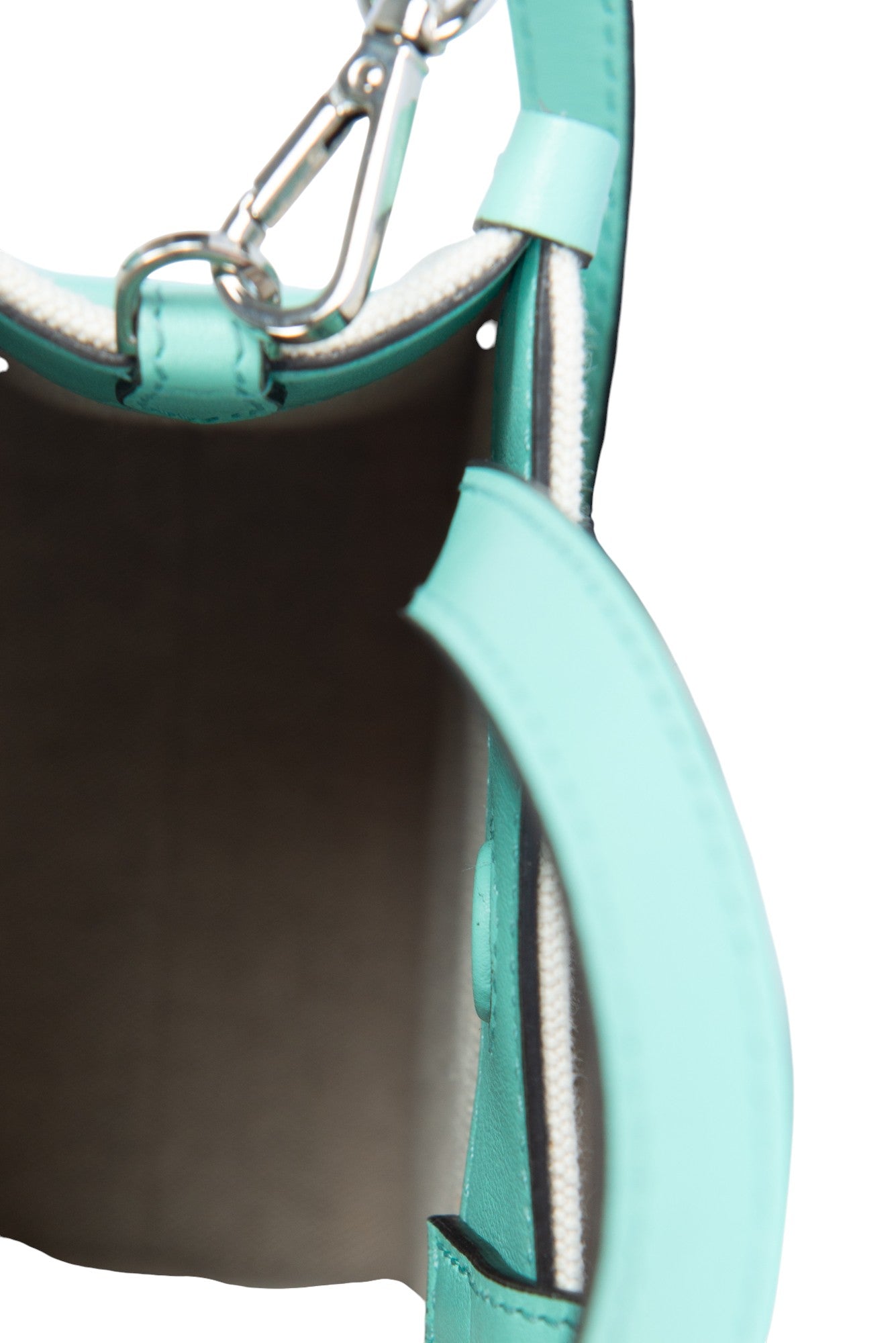 JIMMY CHOO Canvas Logo Mini Tote Crossbody Bag