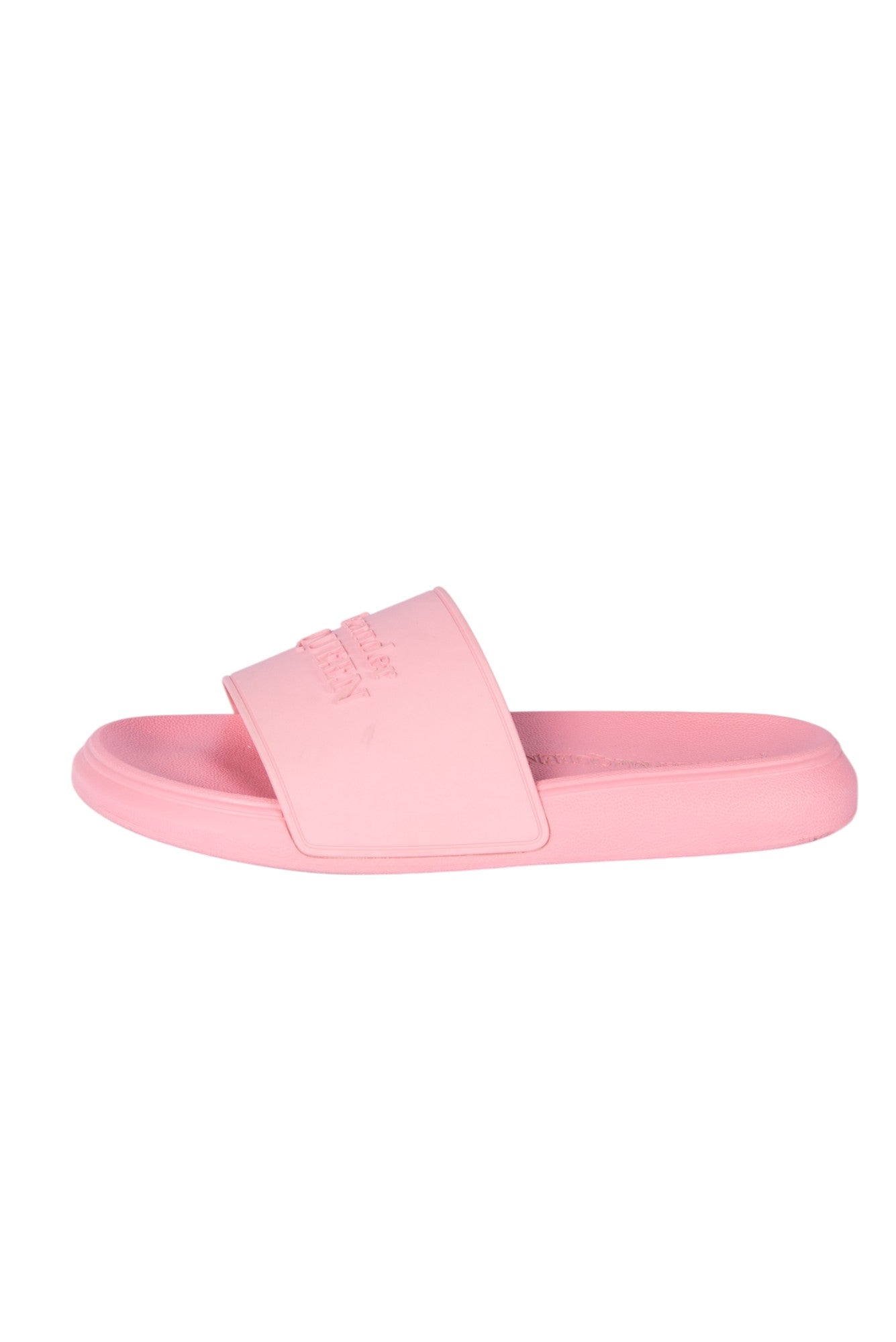 ALEXANDER MCQUEEN Pink Logo Slides Size 37