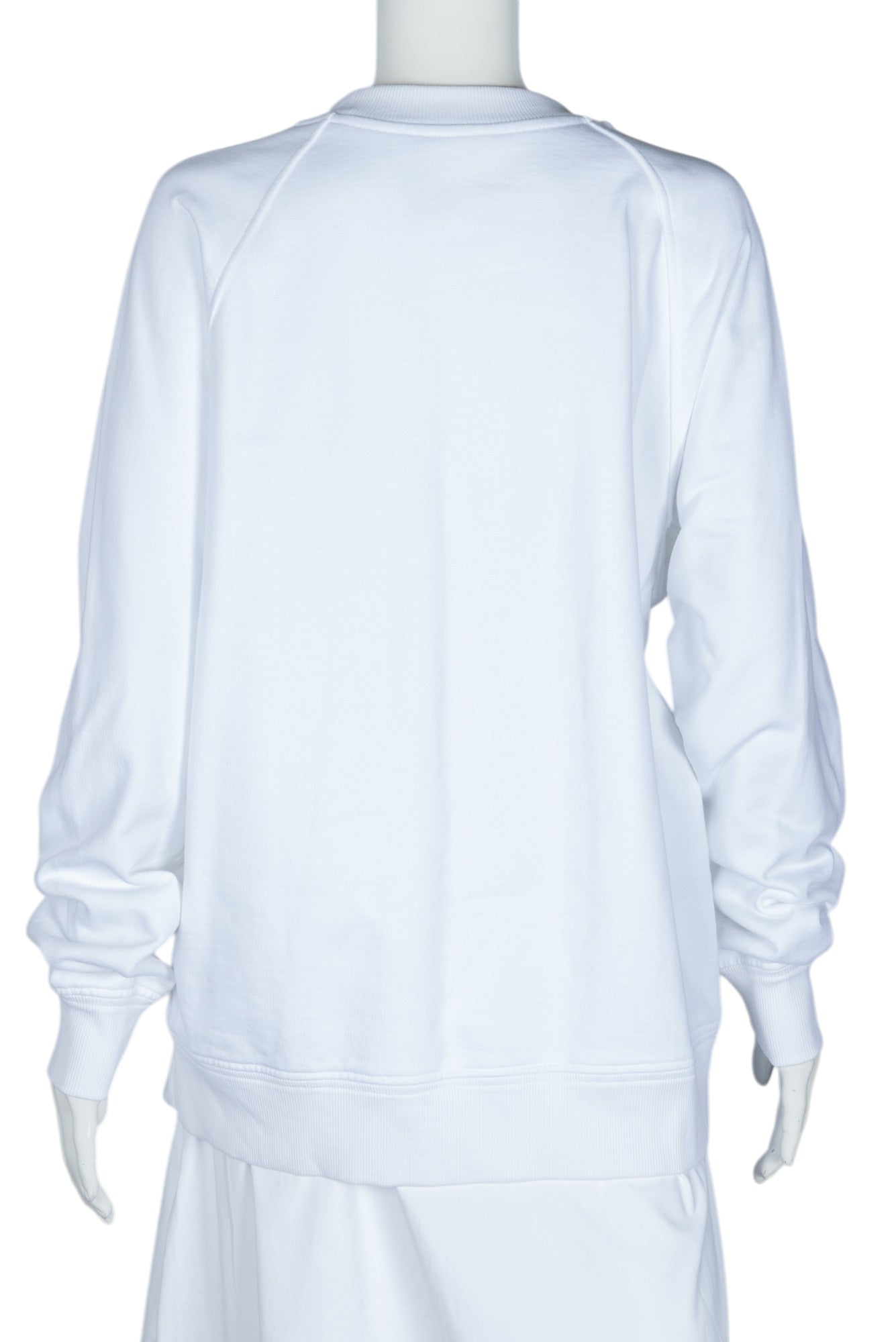 ANINE BING White Cotton Jaci Sweatshirt Size M