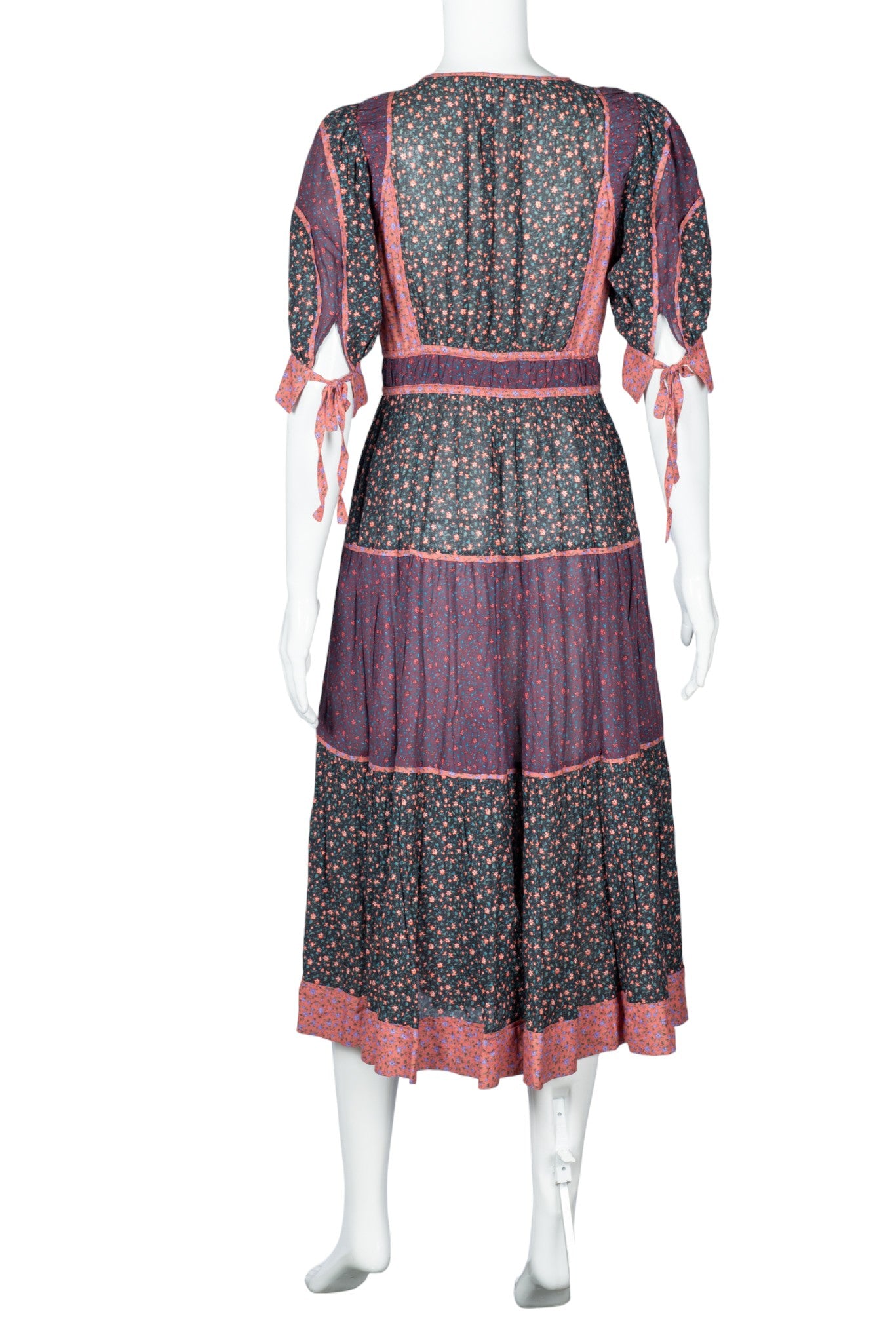ULLA JOHNSON Floral Midi Dress Size XS