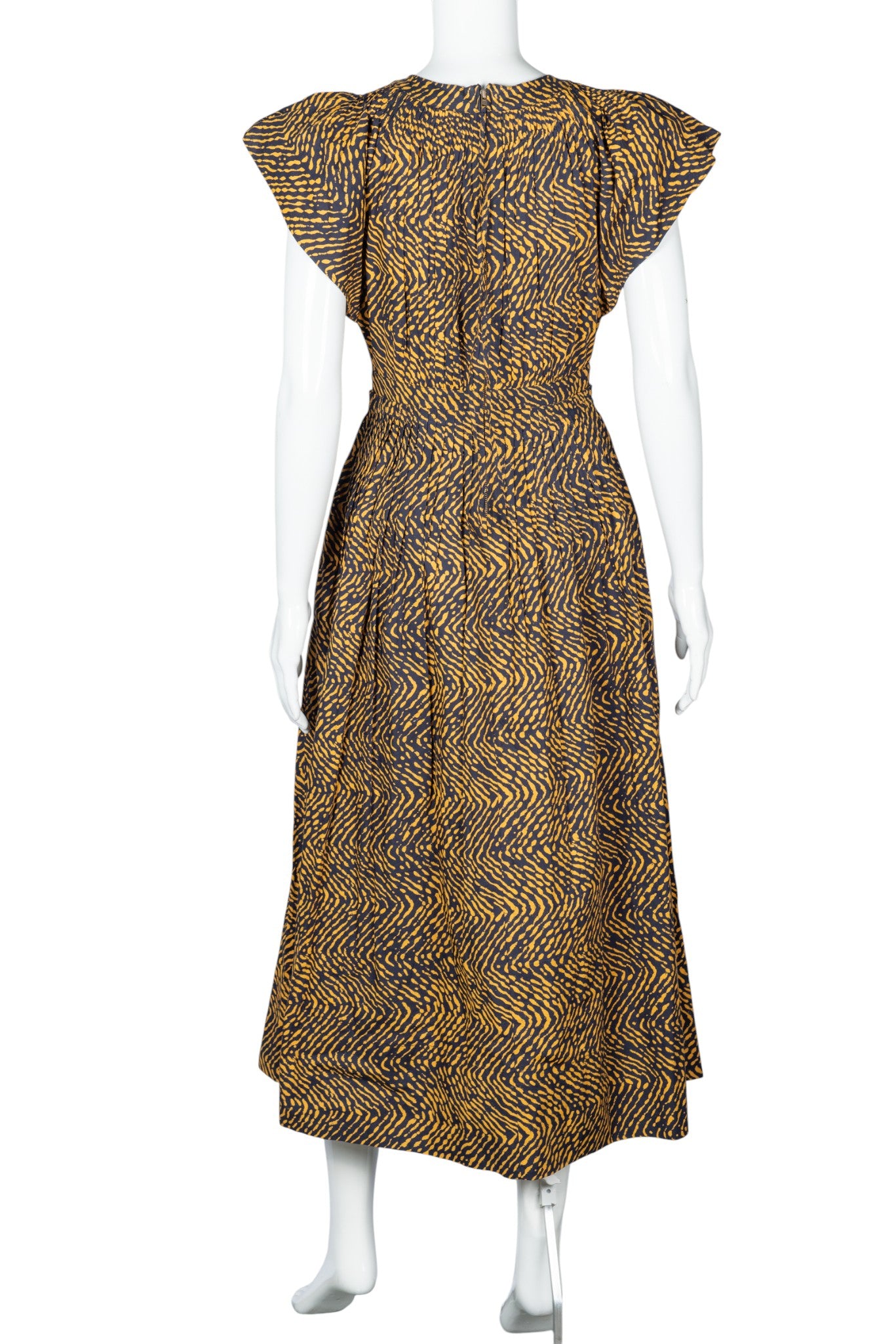 ULLA JOHNSON Printed Midi Dress Size XS