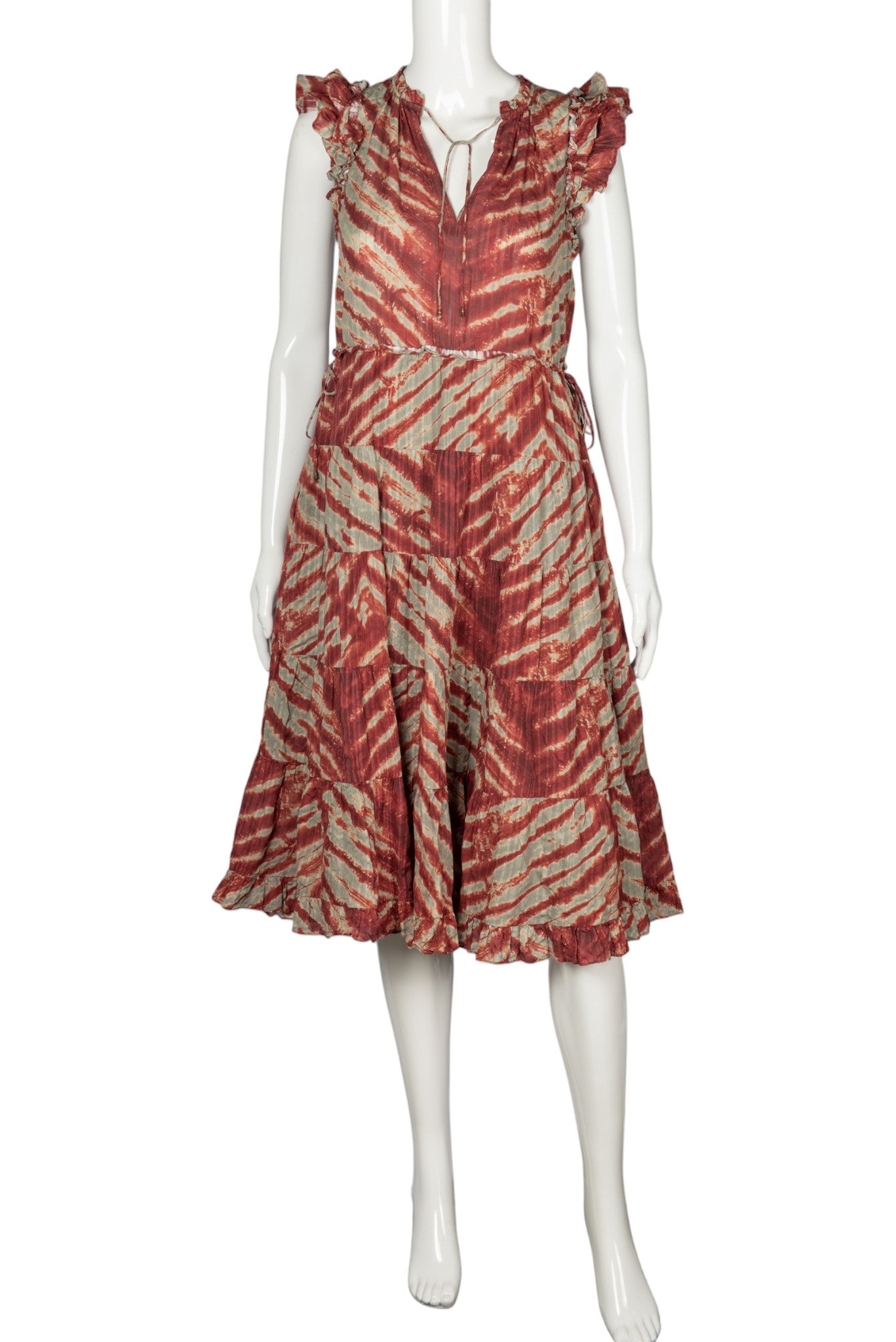 ULLA JOHNSON Cotton Midi Dress Size XS