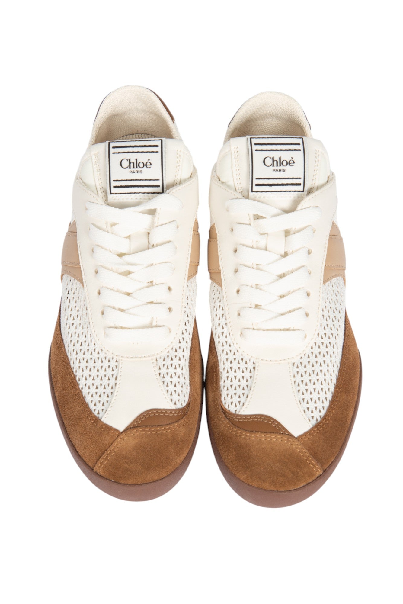 CHLOE Kick Lace Up Sneakers Size 37