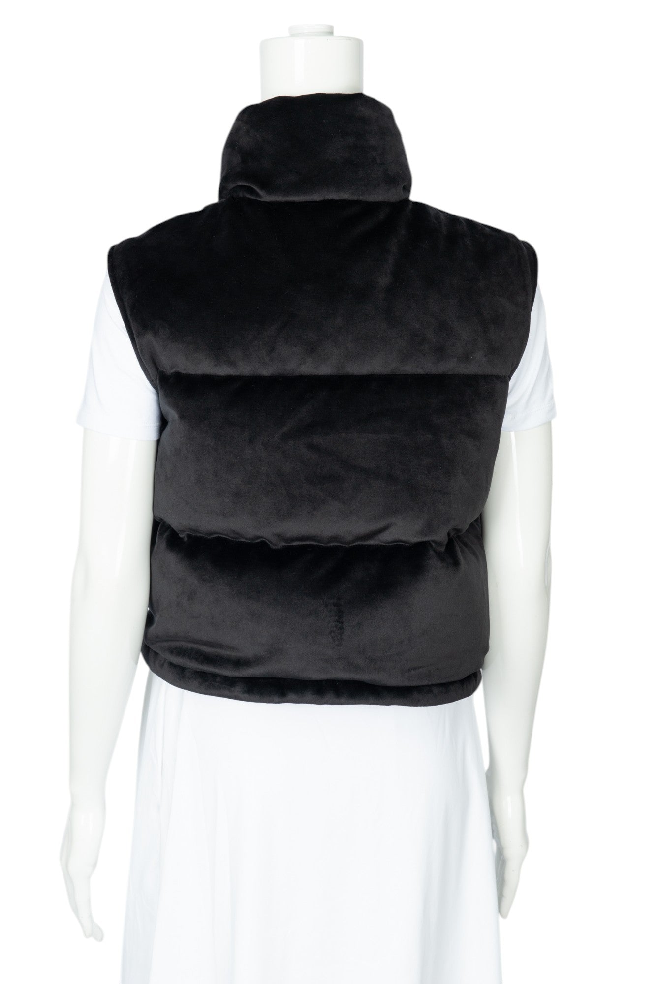 MONCLER Black Blavet Down Vest Size XS