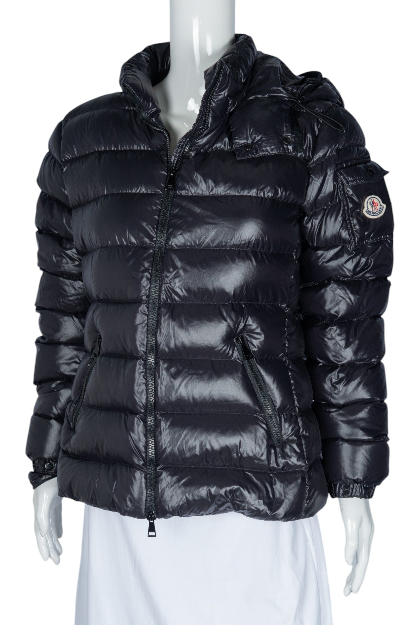 MONCLER Black Down Puffer Jacket Size XXL
