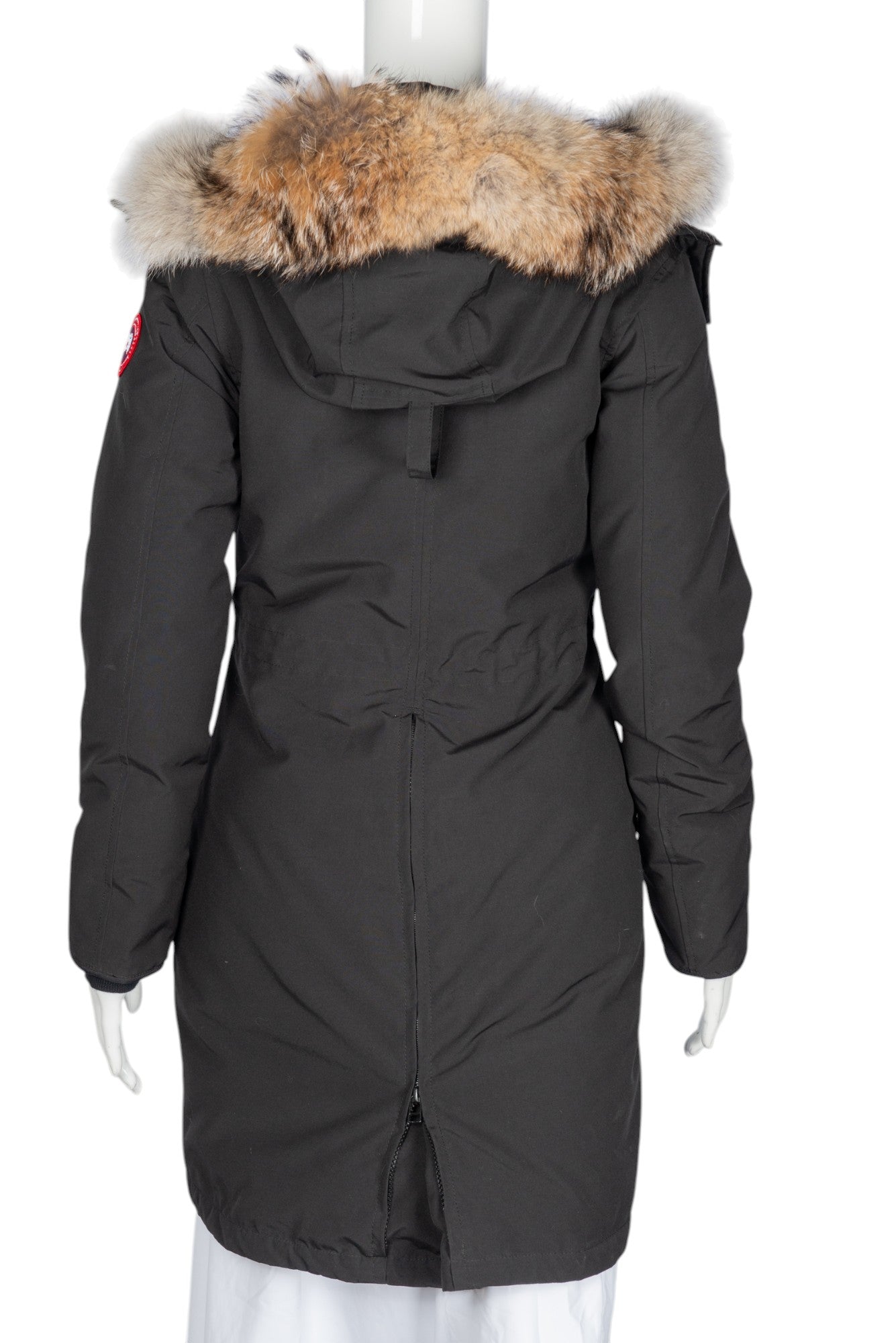 CANADA GOOSE Black Parka Coat Size XS