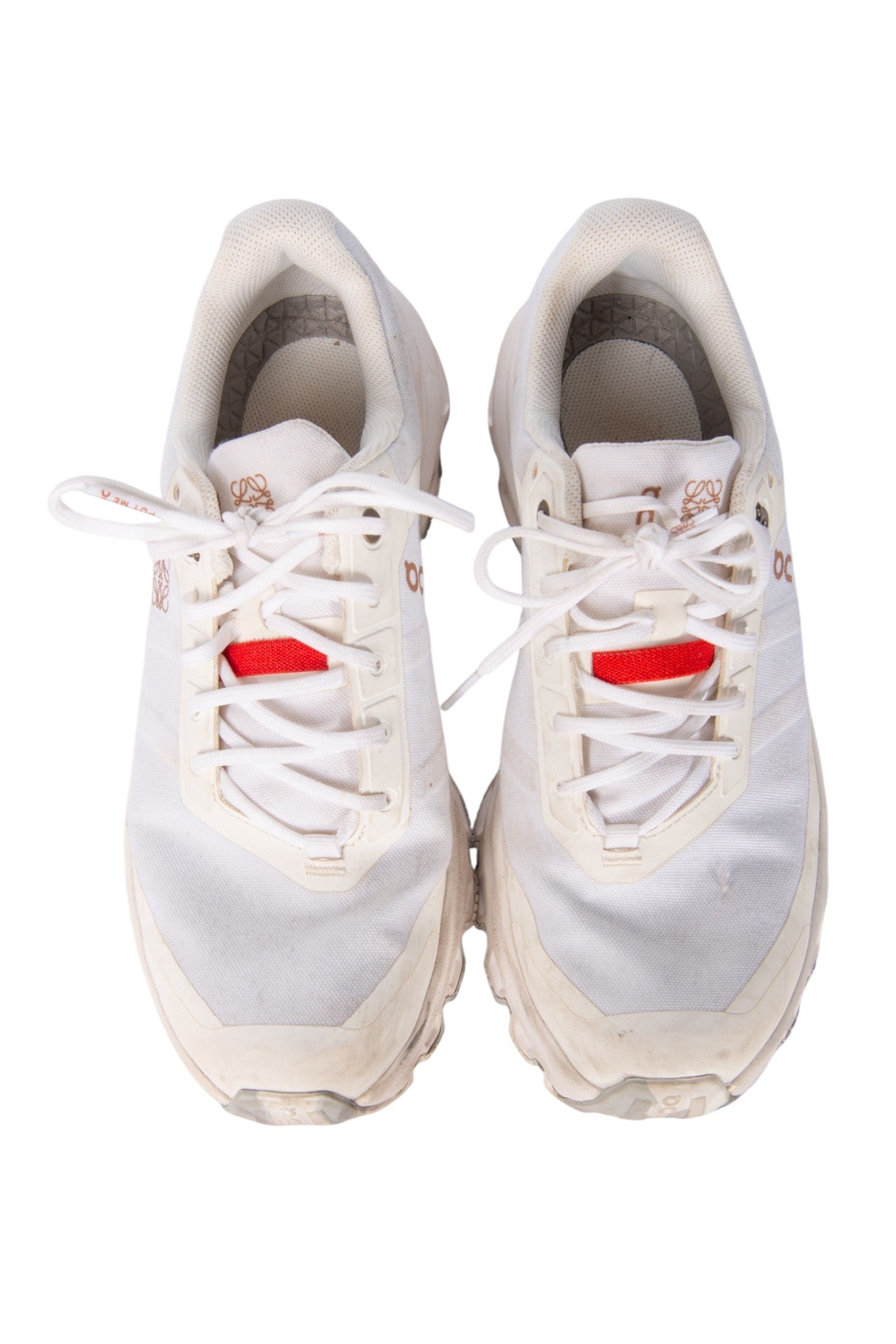 LOEWE x ON Cloud White Running Sneakers Size 6.5