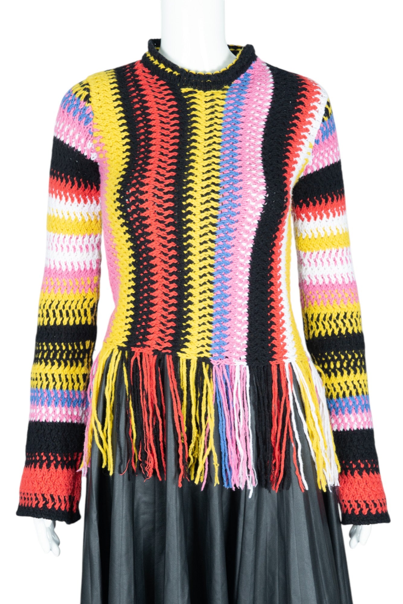 CHLOÉ Cashmere Fringed Sweater