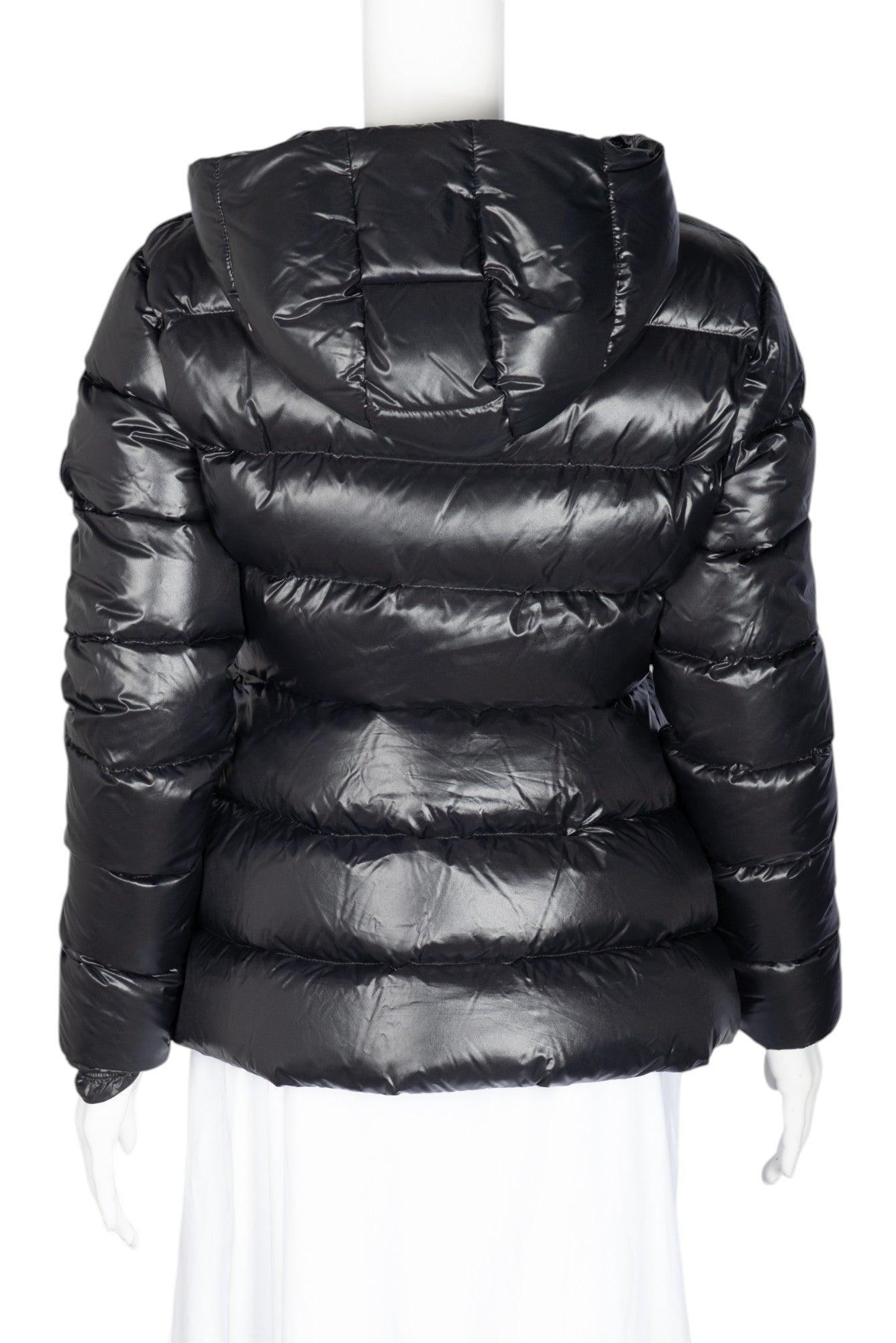 MONCLER Black Down Jacket Coat Size L