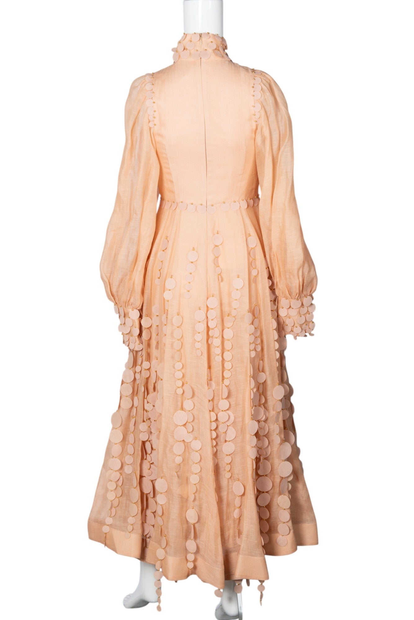 ZIMMERMANN Linen Tempo Disc Maxi Dress Size XS