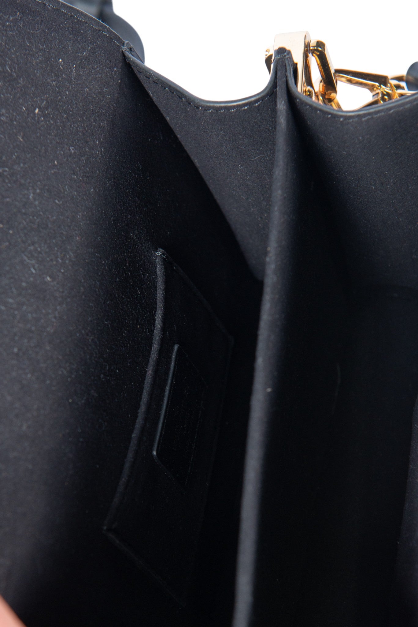 LOUIS VUITTON Black Epi Leather Dauphine Crossbody Bag