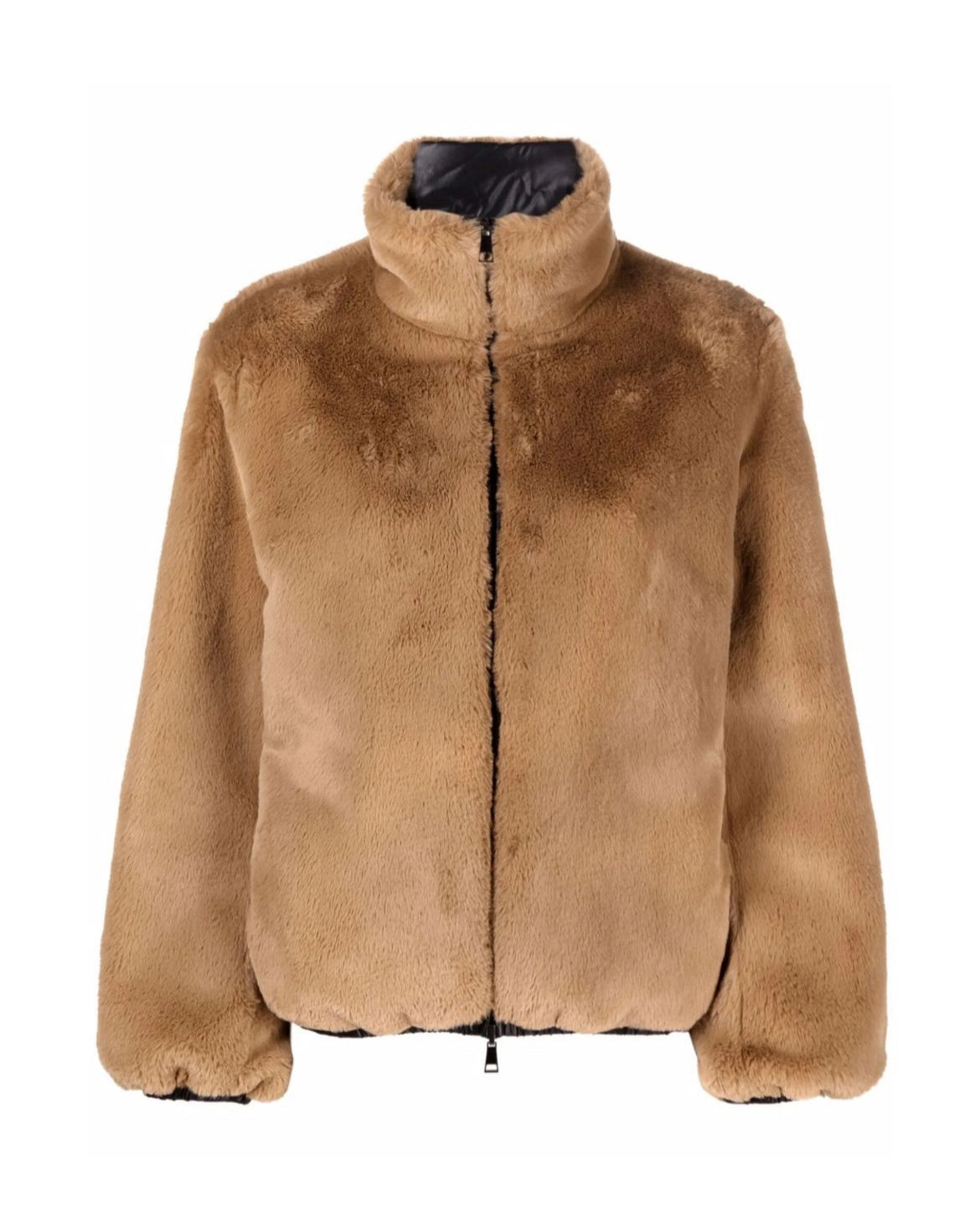 MONCLER Reversible Fleece Puffer Jacket Size S