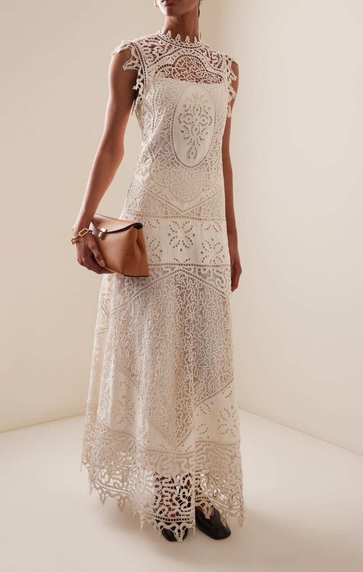 ULLA JOHNSON Flora Lace Dress Size XS