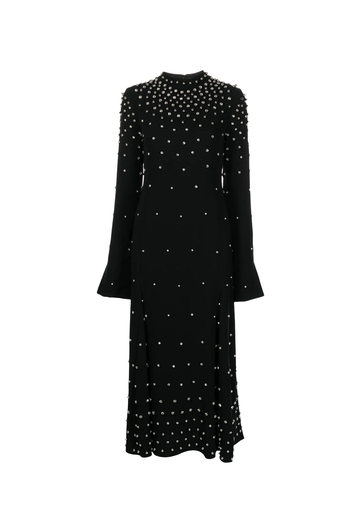 SIMKHAI Crystal Embellished Midi Dress Size M