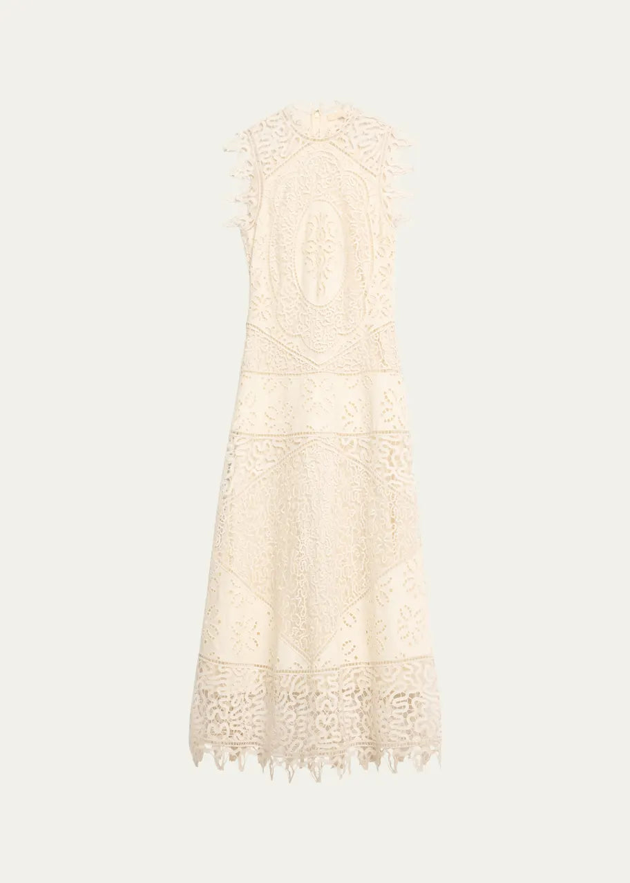 ULLA JOHNSON Flora Lace Dress Size XS