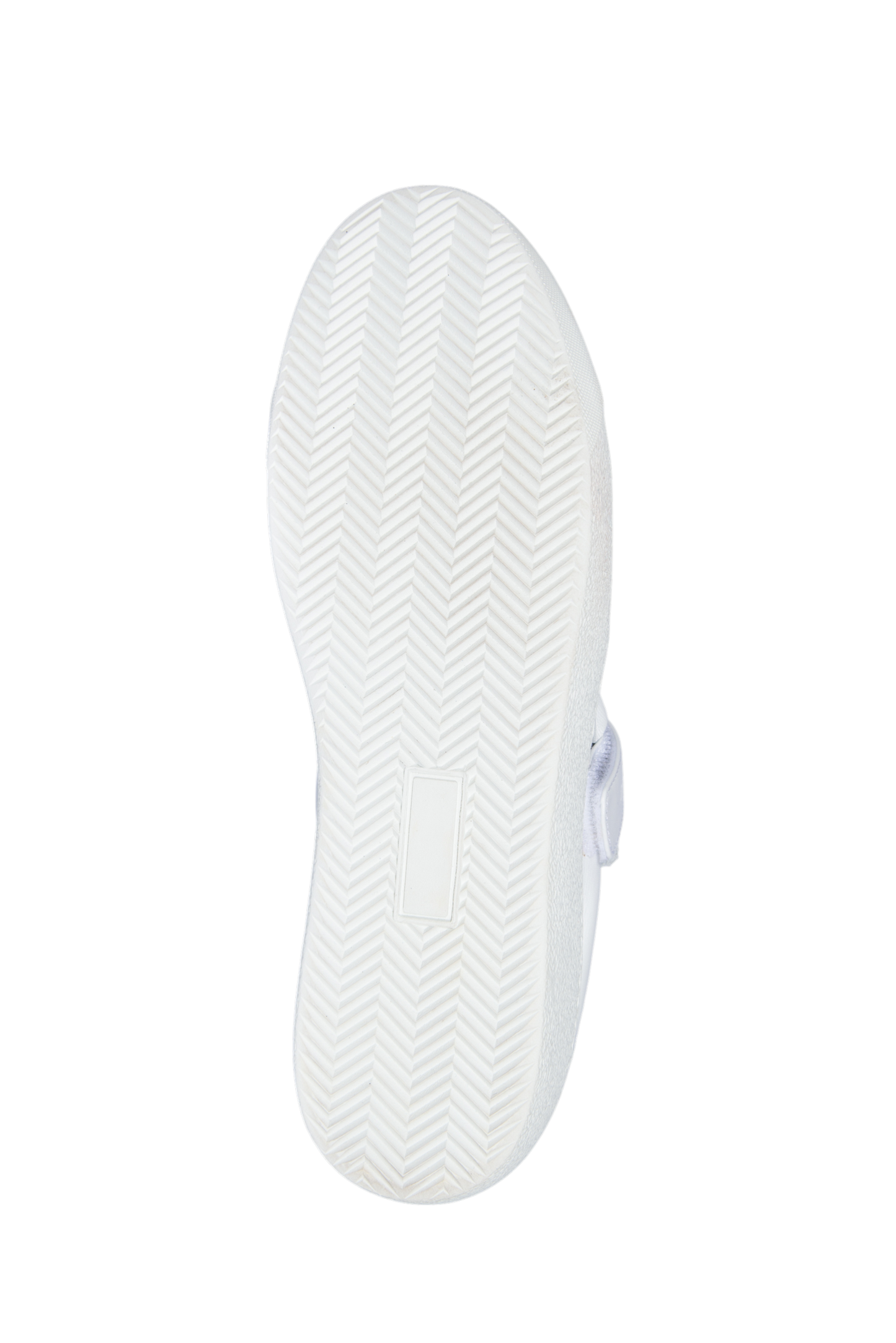 MONCLER White Leather Sneakers with Floral Accent Size 39