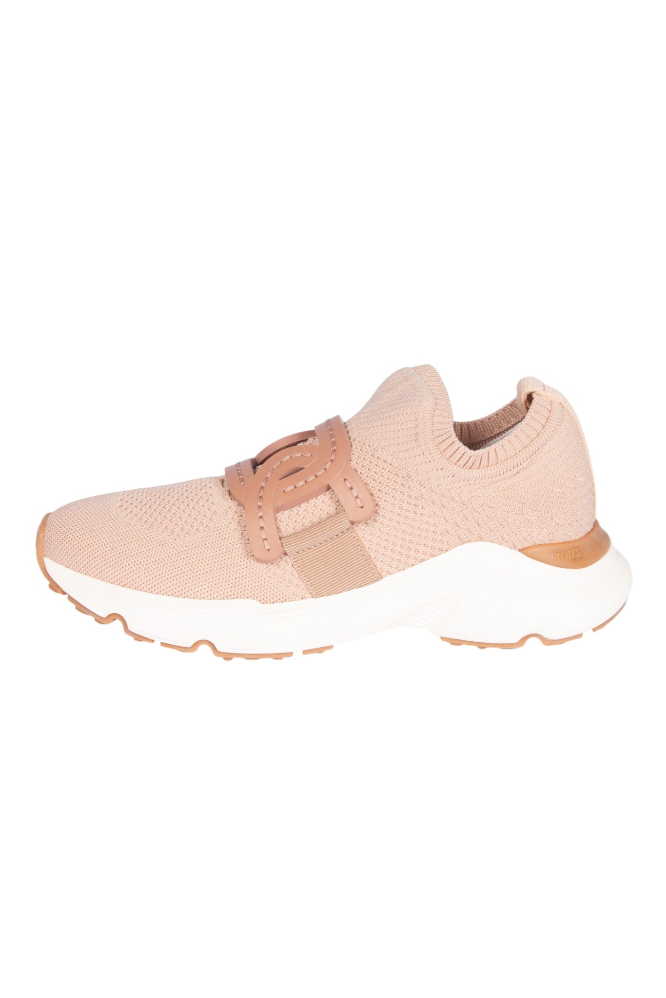 Tod’s Pink Kate Technical Knit Slip-On Sneakers Size 37