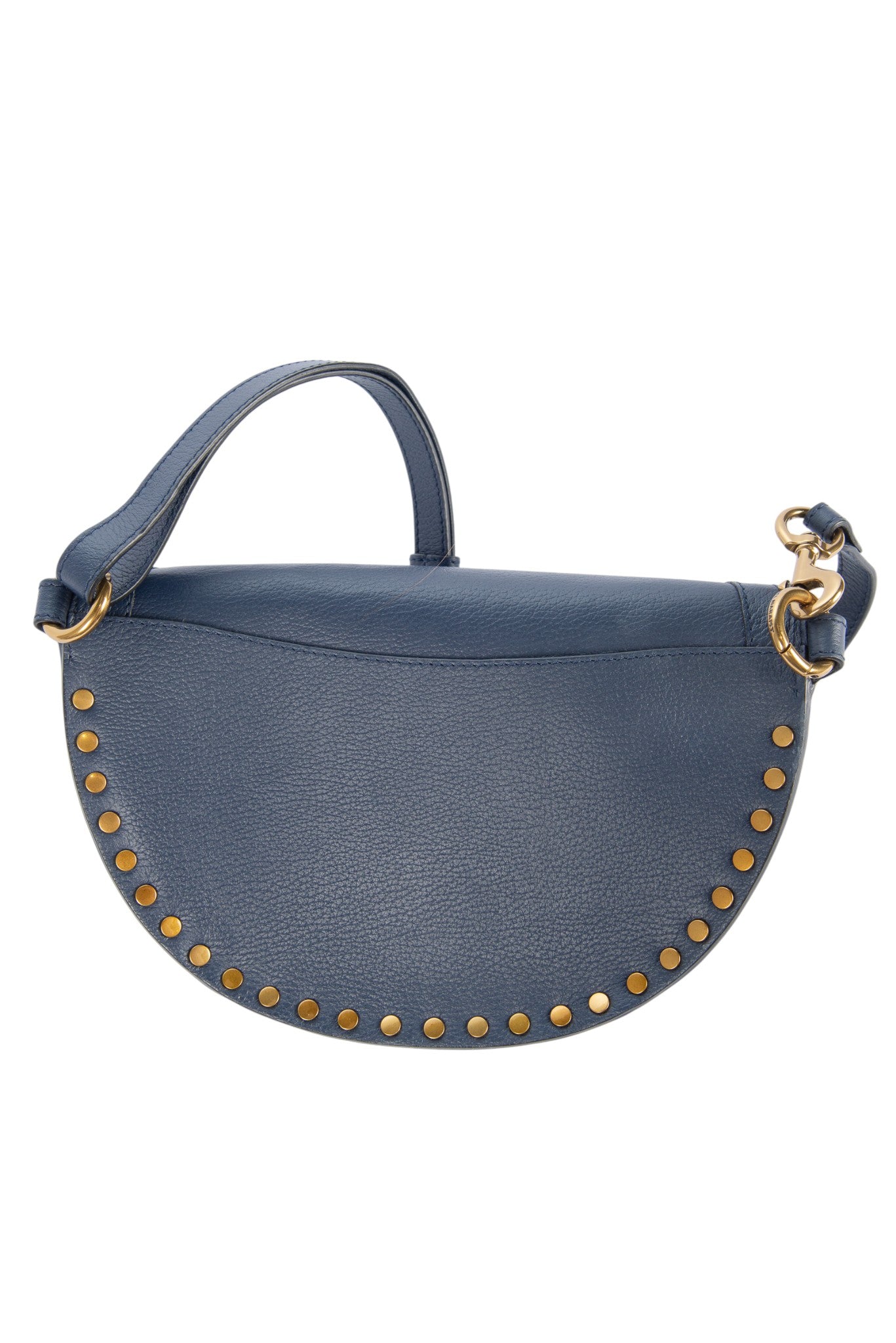 ISABEL MARANT Blue Leather Belt Bag