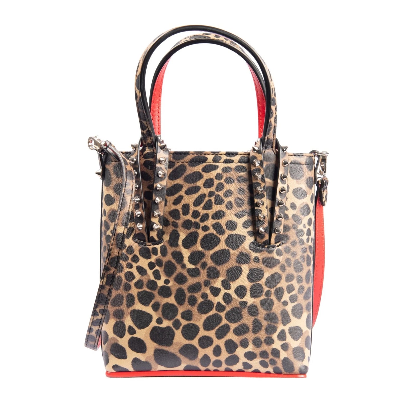 CHRISTIAN LOUBOUTIN Cabata Studded Mini Tote Bag