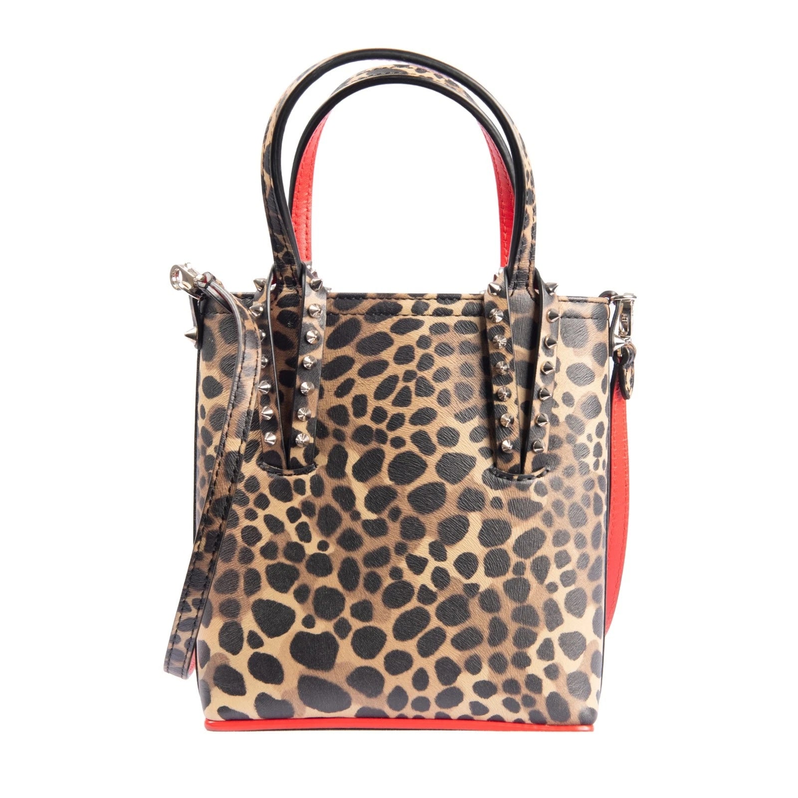 CHRISTIAN LOUBOUTIN Cabata Studded Mini Tote Bag