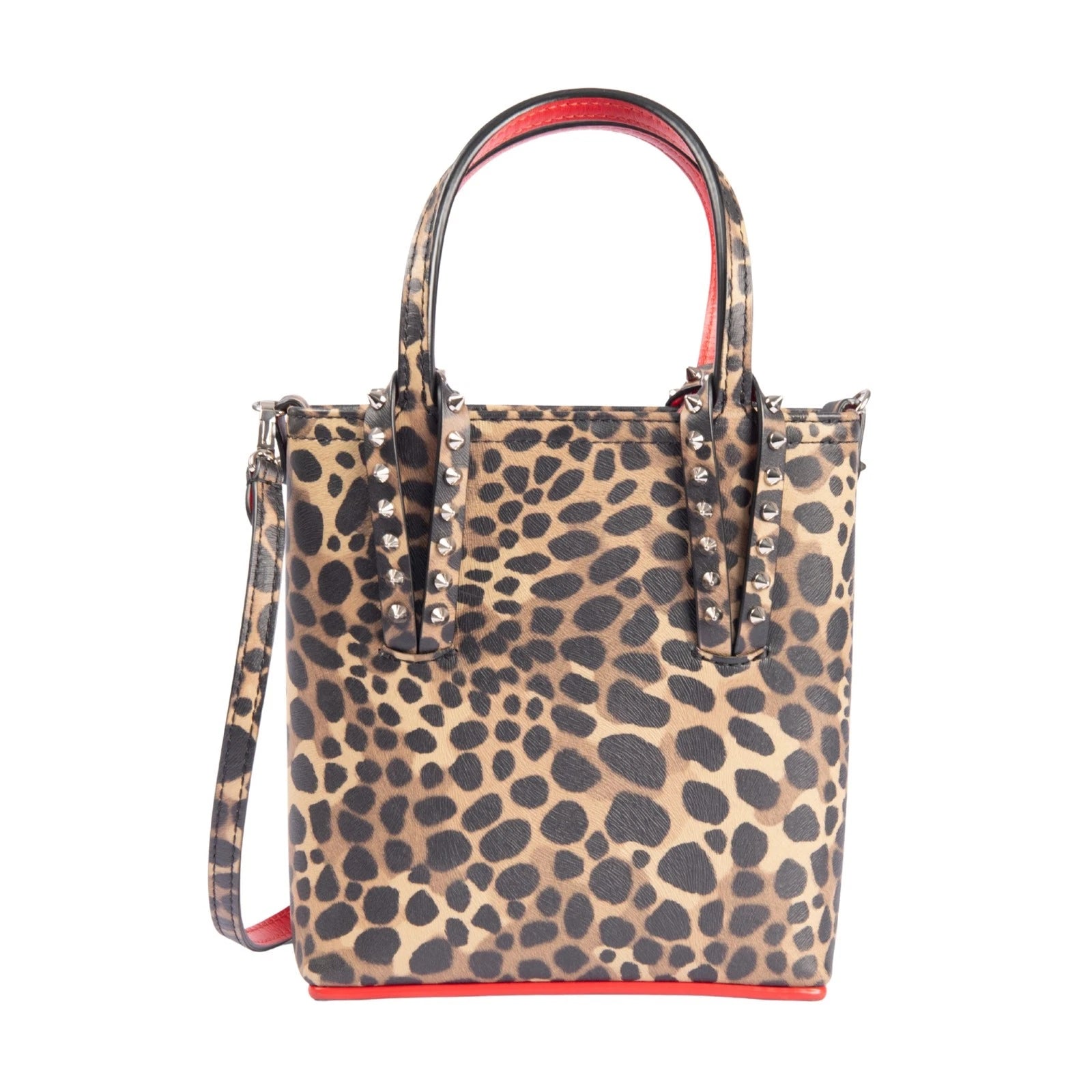 CHRISTIAN LOUBOUTIN Cabata Studded Mini Tote Bag